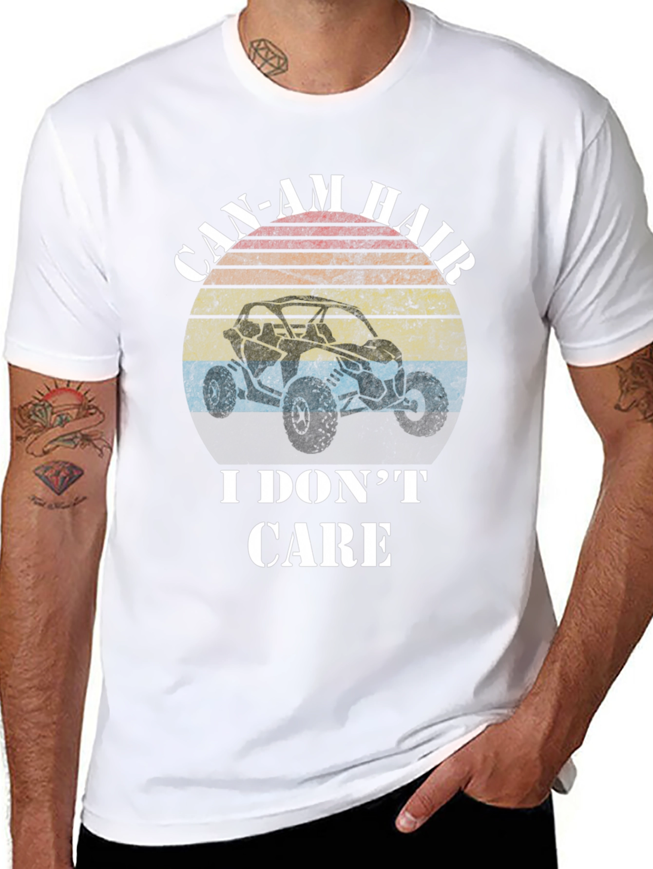 Can-Am Hair Dont Care Black T-Shirt
