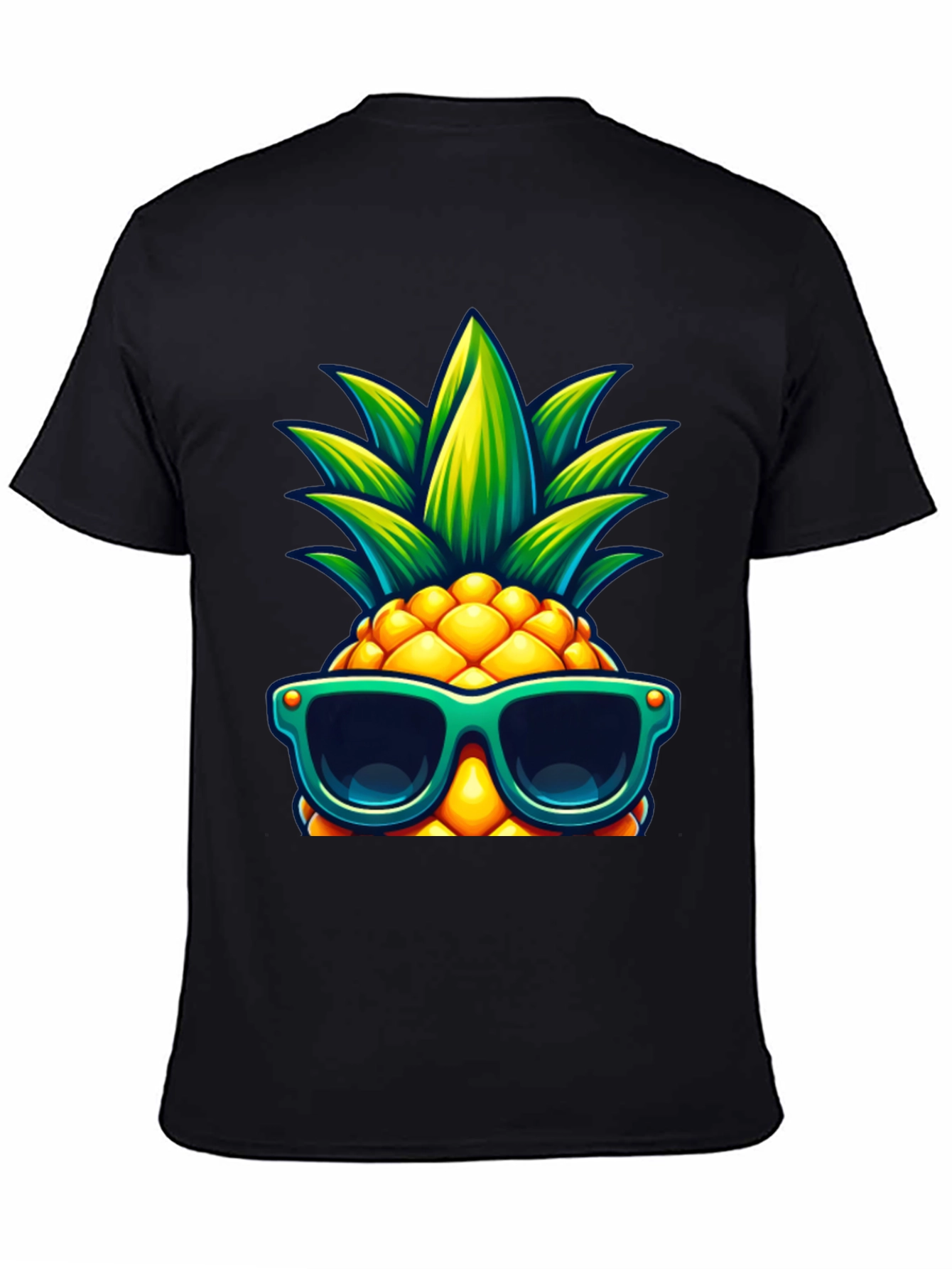 Cool Pineapple Graphic Tee - Summer Vibes!