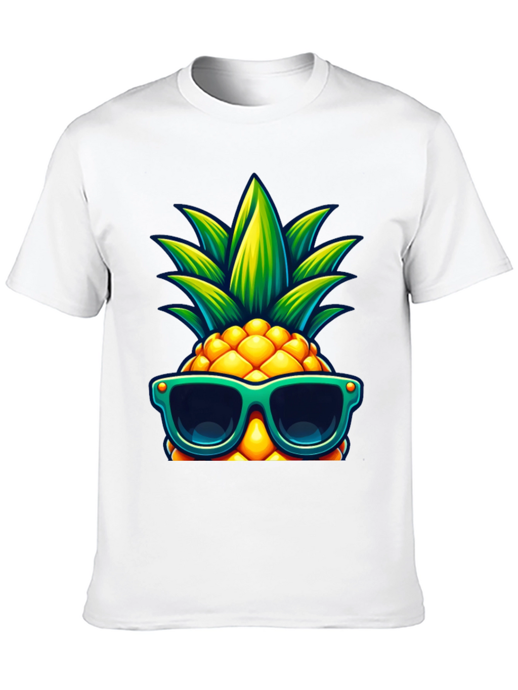 Cool Pineapple Graphic Tee - Summer Vibes!