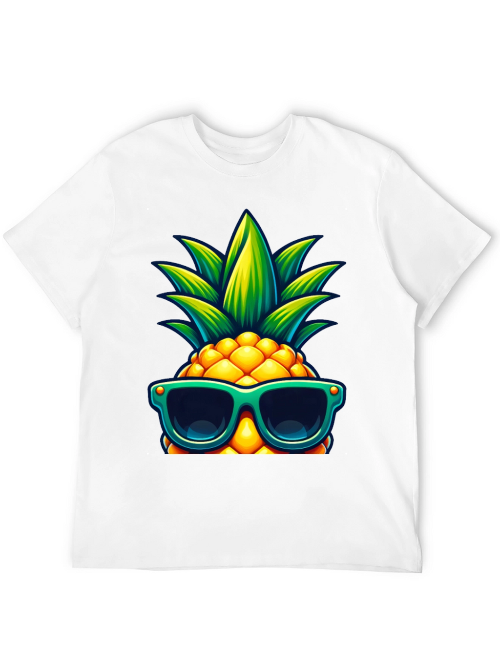 Cool Pineapple Graphic Tee - Summer Vibes!