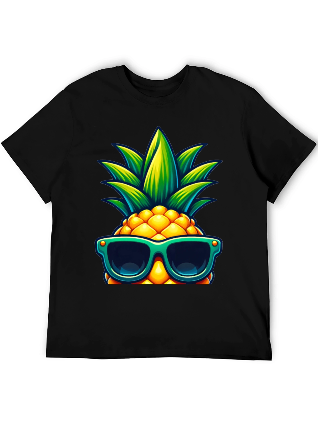 Cool Pineapple Graphic Tee - Summer Vibes!