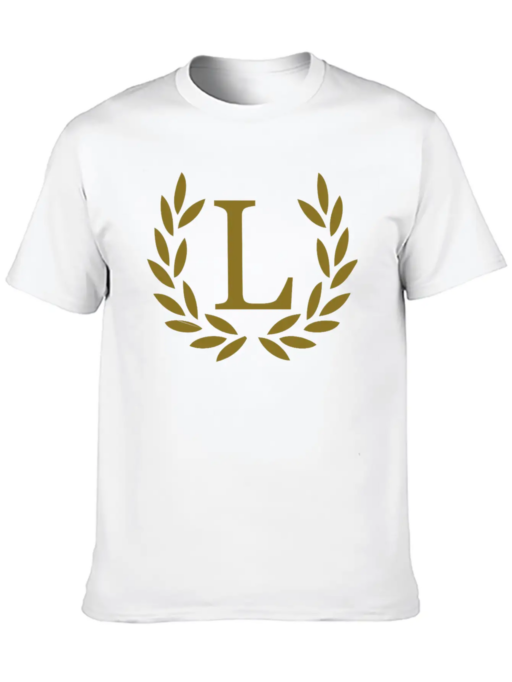 L - Letter Breathable Soft Cotton T-Shirt – Timeless Casual Look