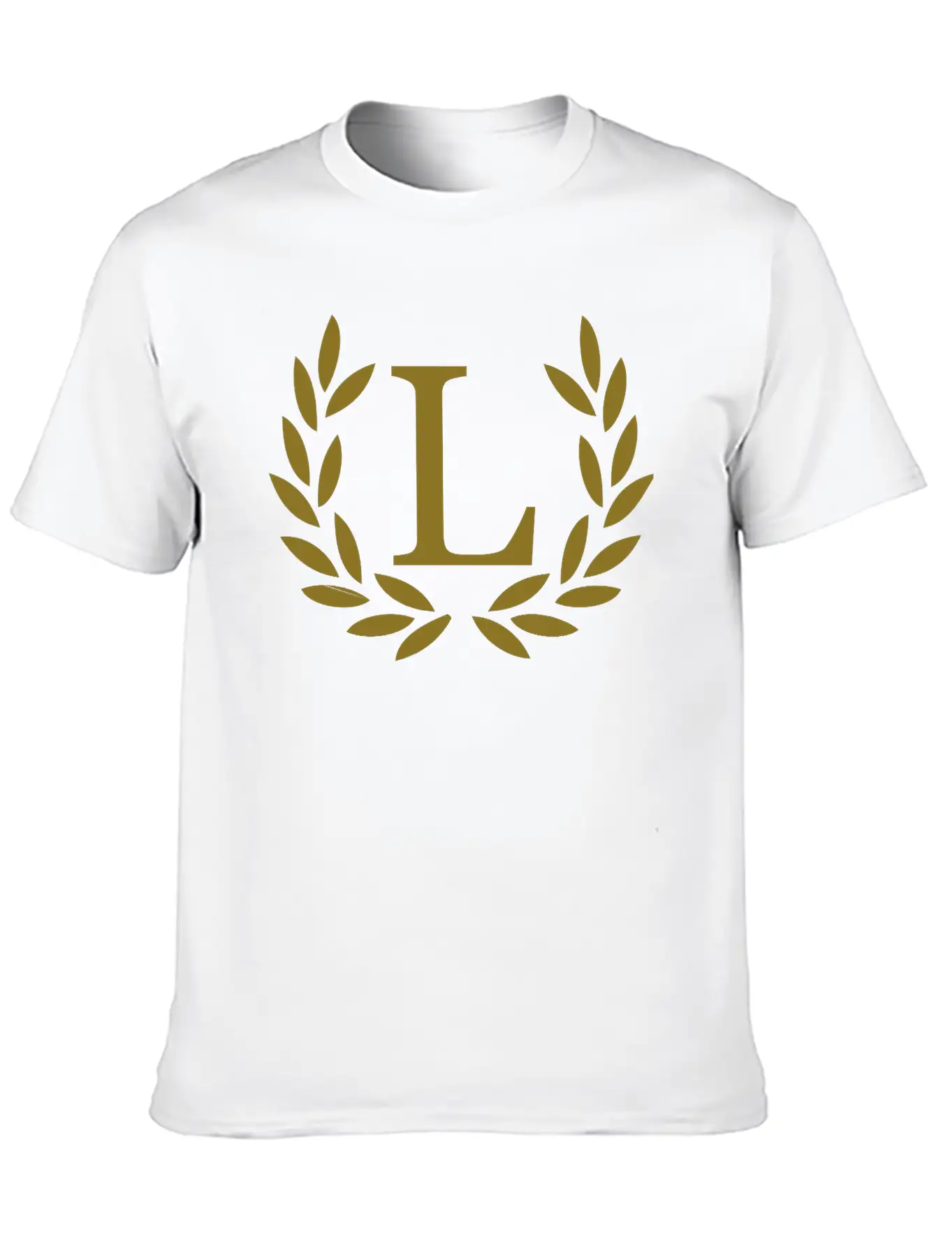 L - Letter Breathable Soft Cotton T-Shirt – Timeless Casual Look