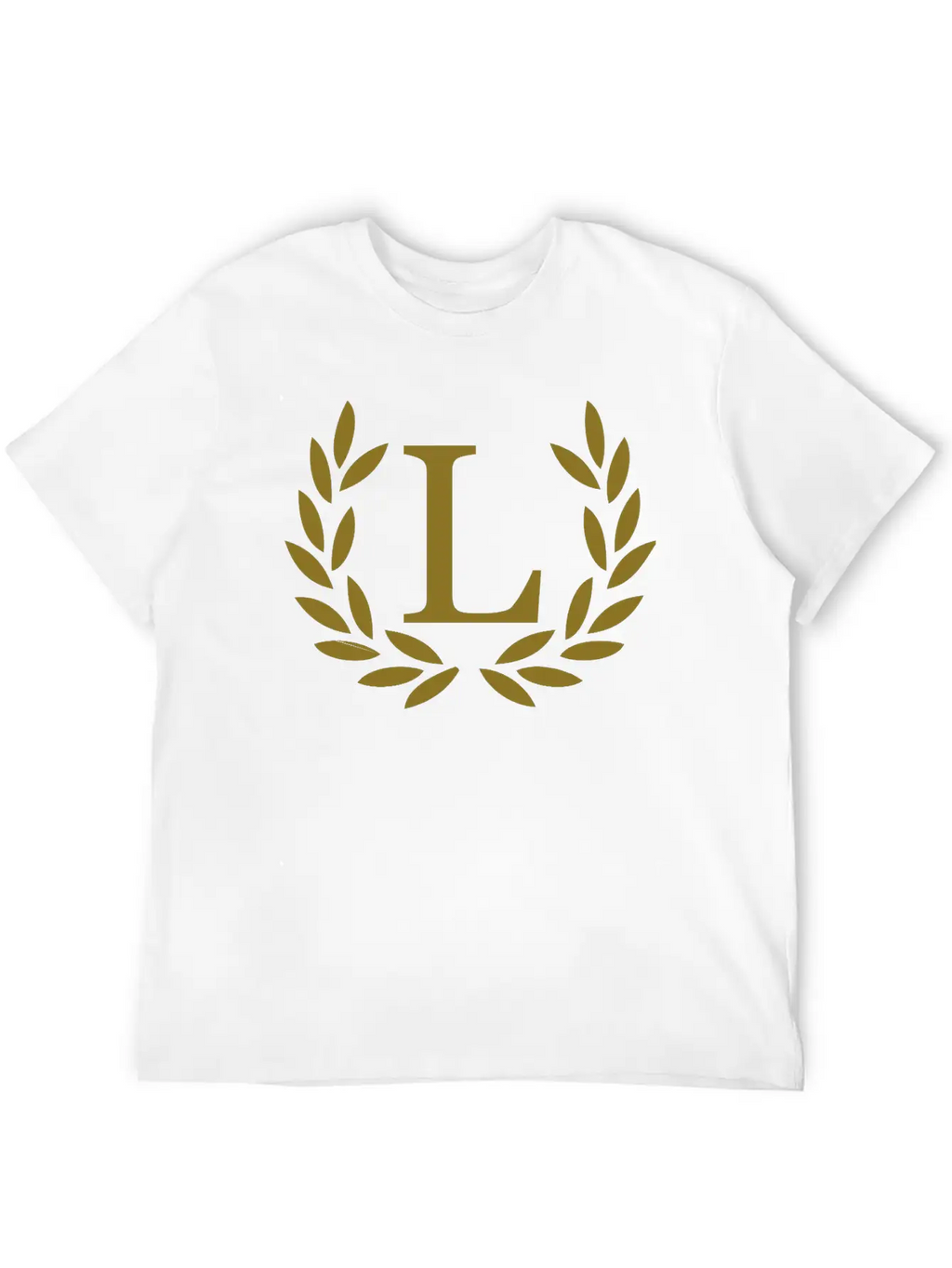 L - Letter Breathable Soft Cotton T-Shirt – Timeless Casual Look