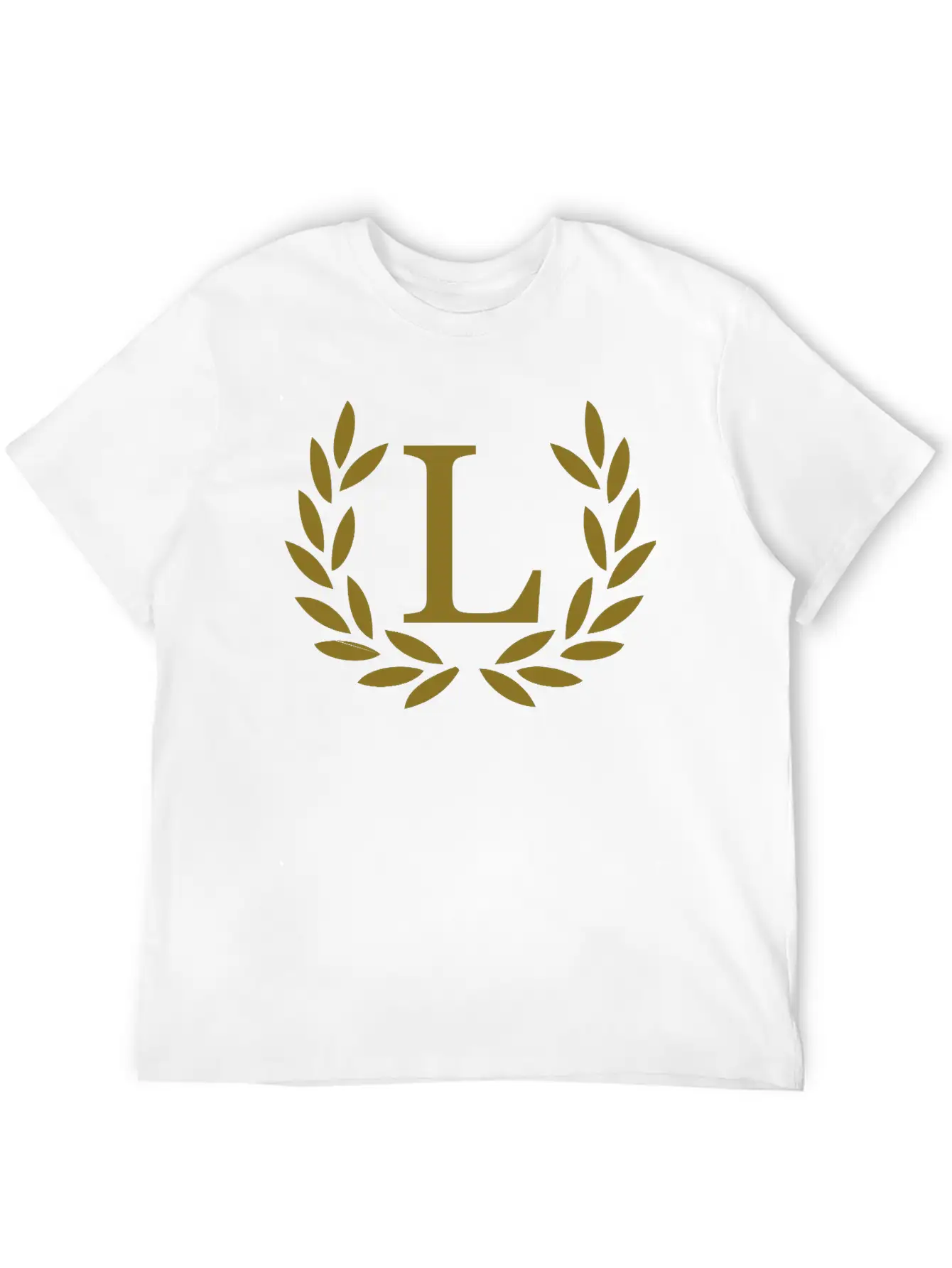 L - Letter Breathable Soft Cotton T-Shirt – Timeless Casual Look