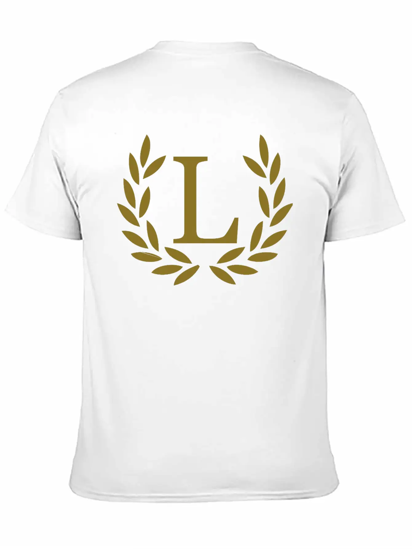 L - Letter Breathable Soft Cotton T-Shirt – Timeless Casual Look