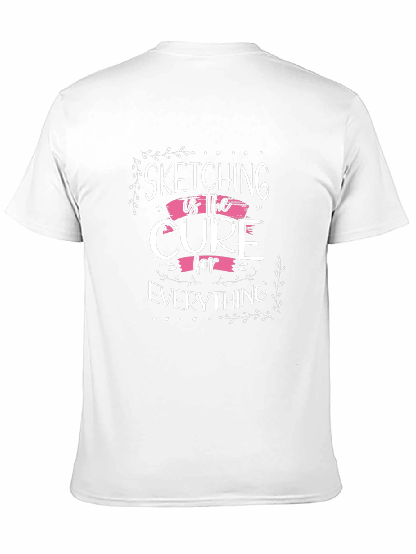 Sketching is the Cure Black T-Shirt