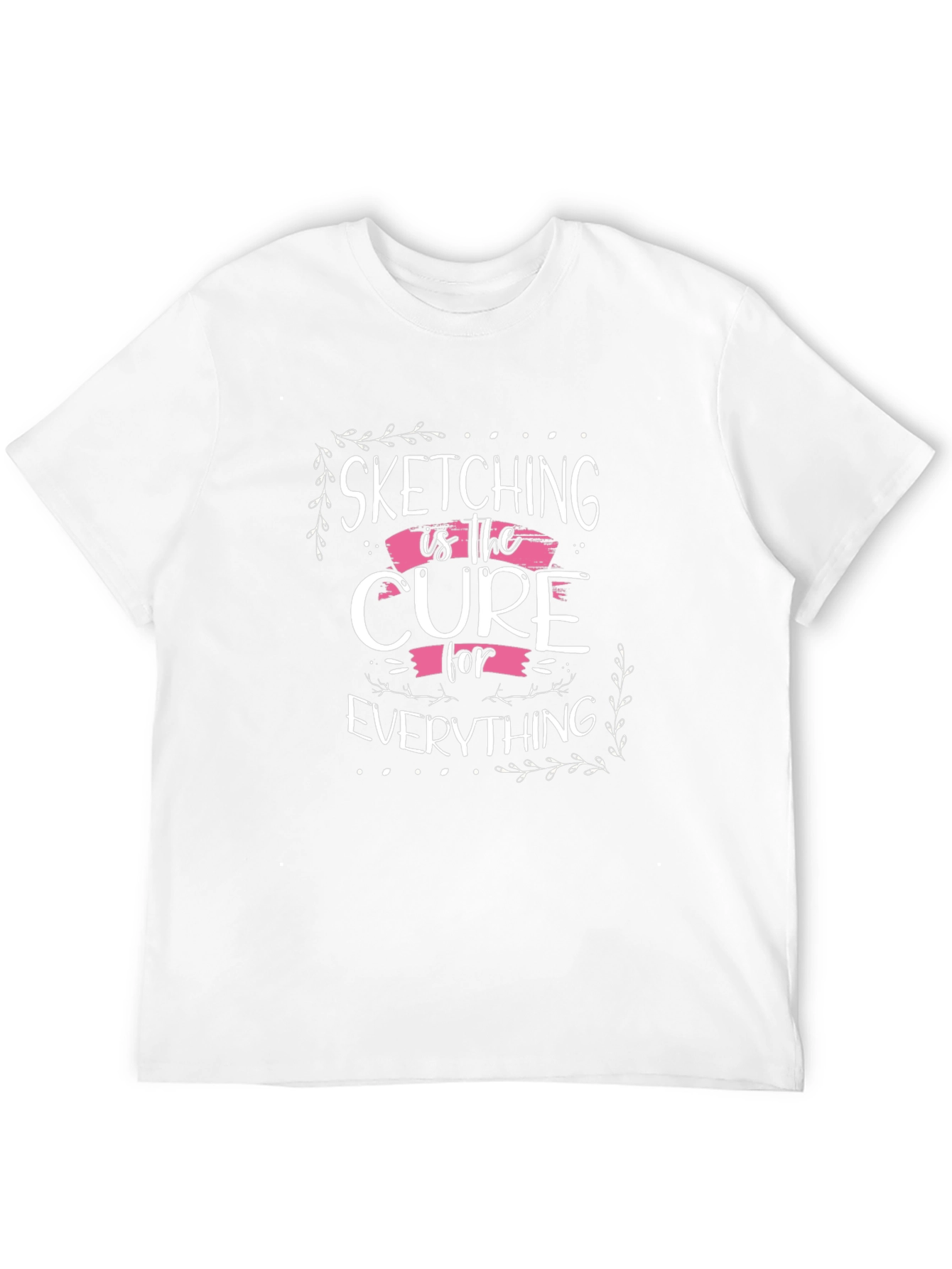 Sketching is the Cure Black T-Shirt