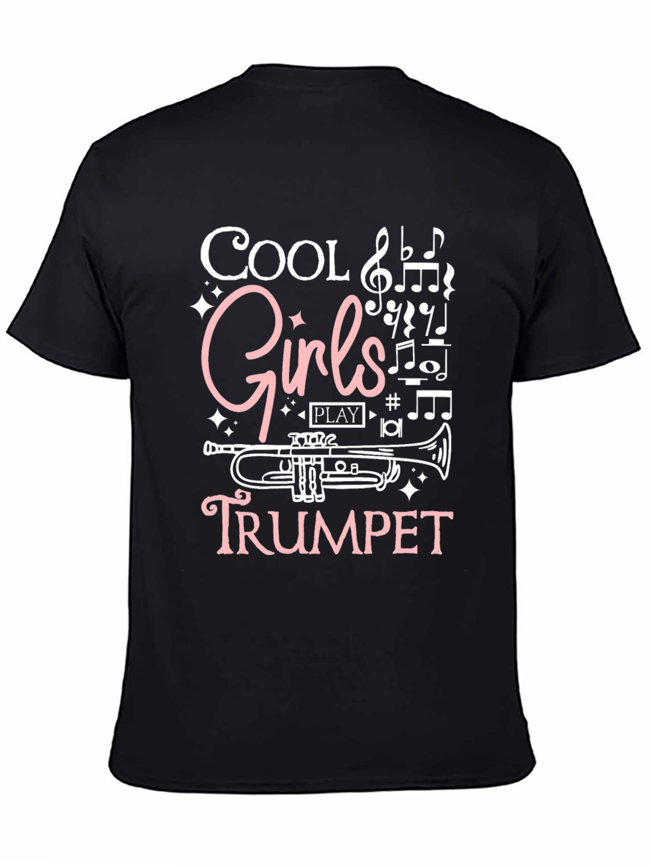 Cool Girls Play Trumpet T-Shirt - Music Lover Tee