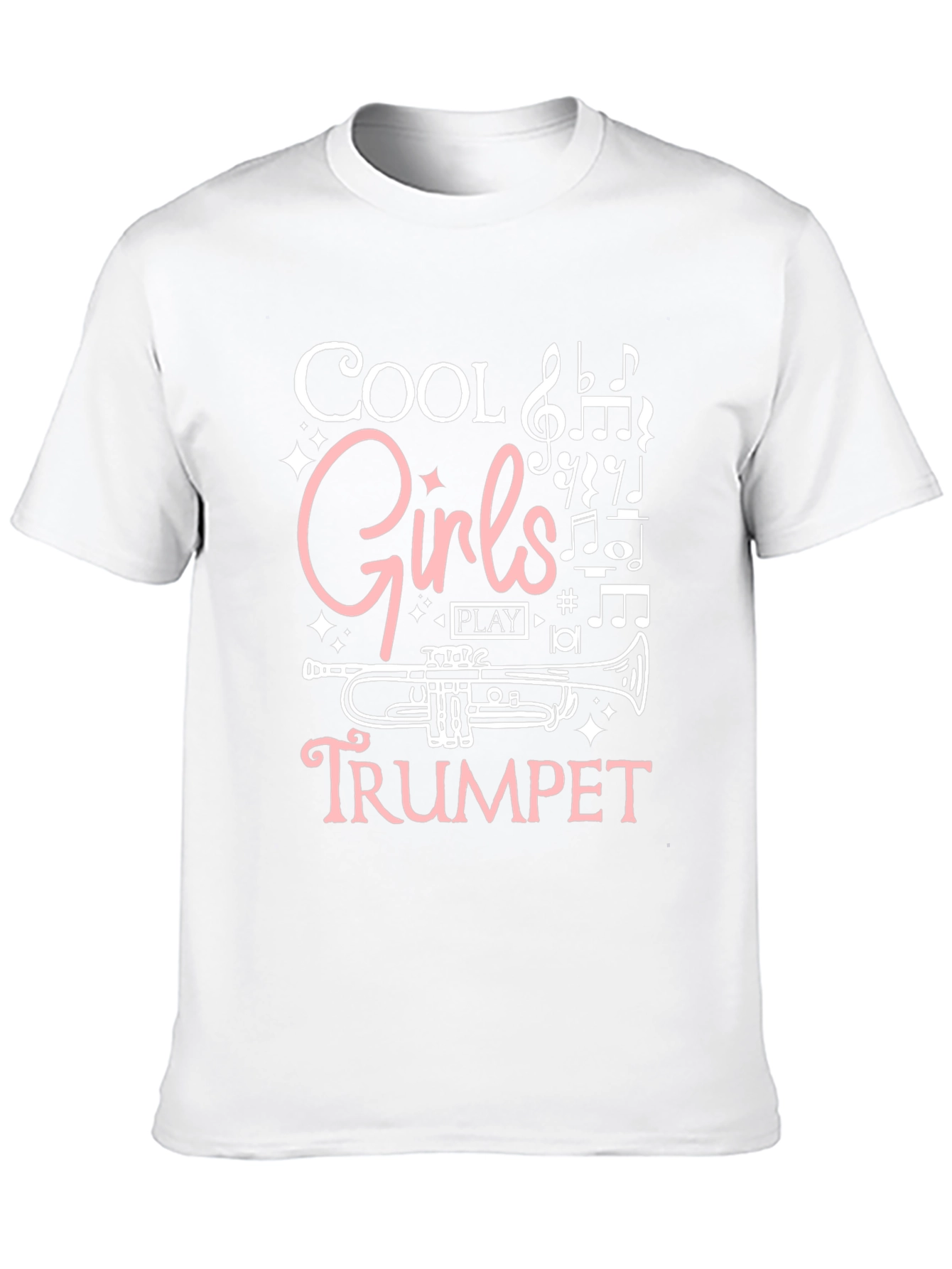Cool Girls Play Trumpet T-Shirt - Music Lover Tee