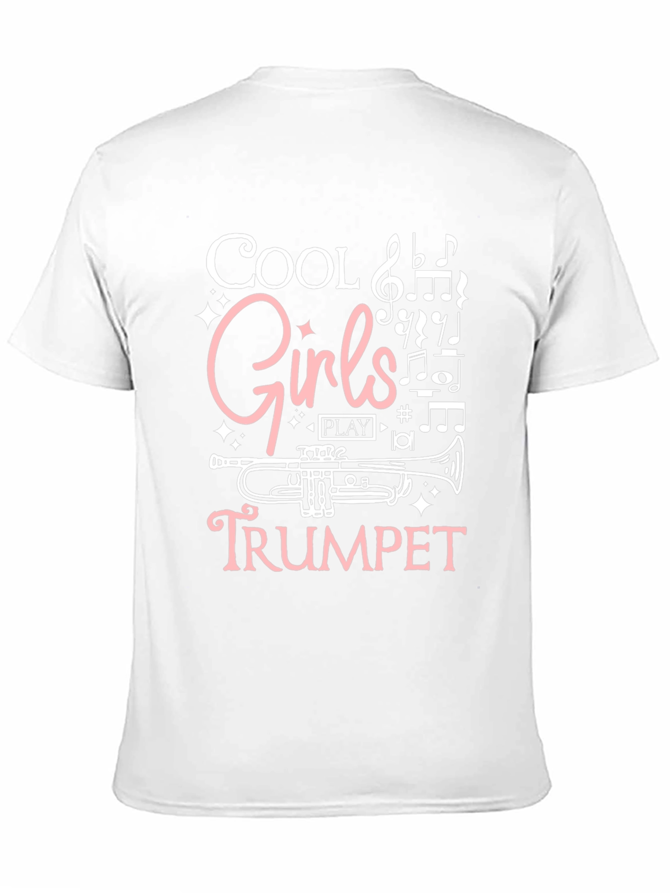 Cool Girls Play Trumpet T-Shirt - Music Lover Tee