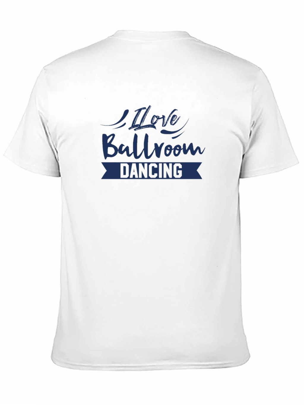 I Love Ballroom Dancing Black T-Shirt