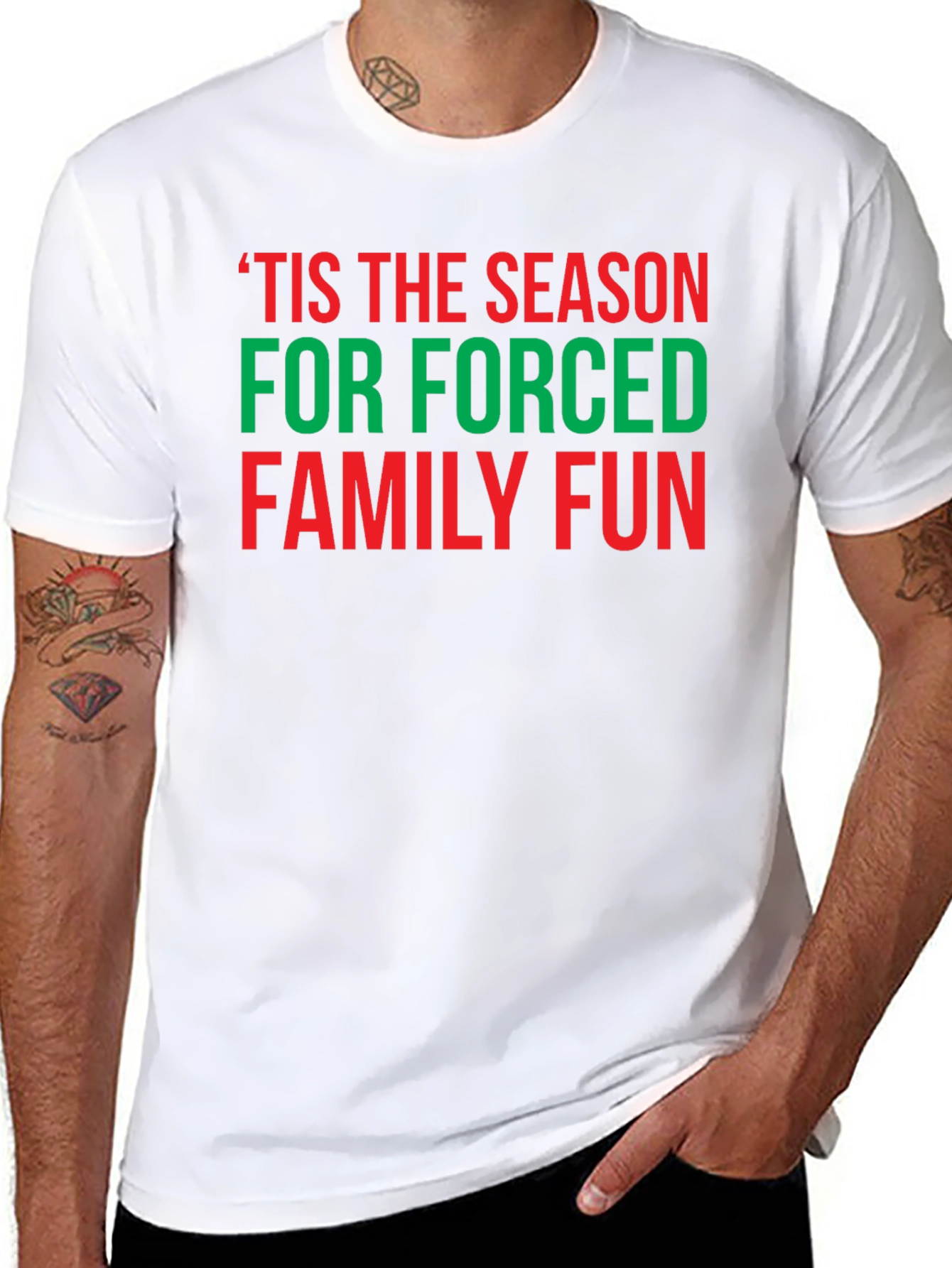 Tis the Season Funny Christmas T-Shirt