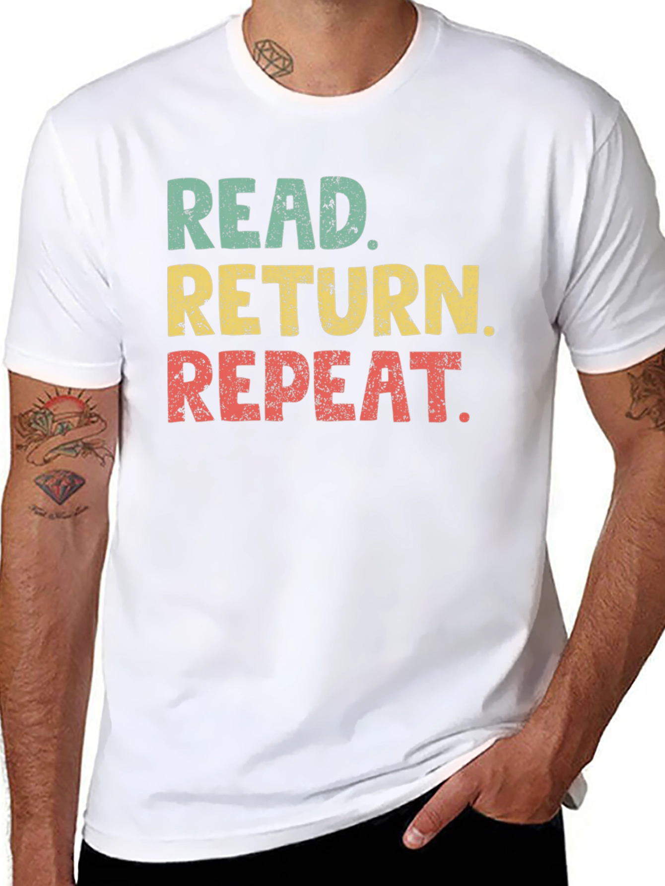 Read Return Repeat Graphic Tee
