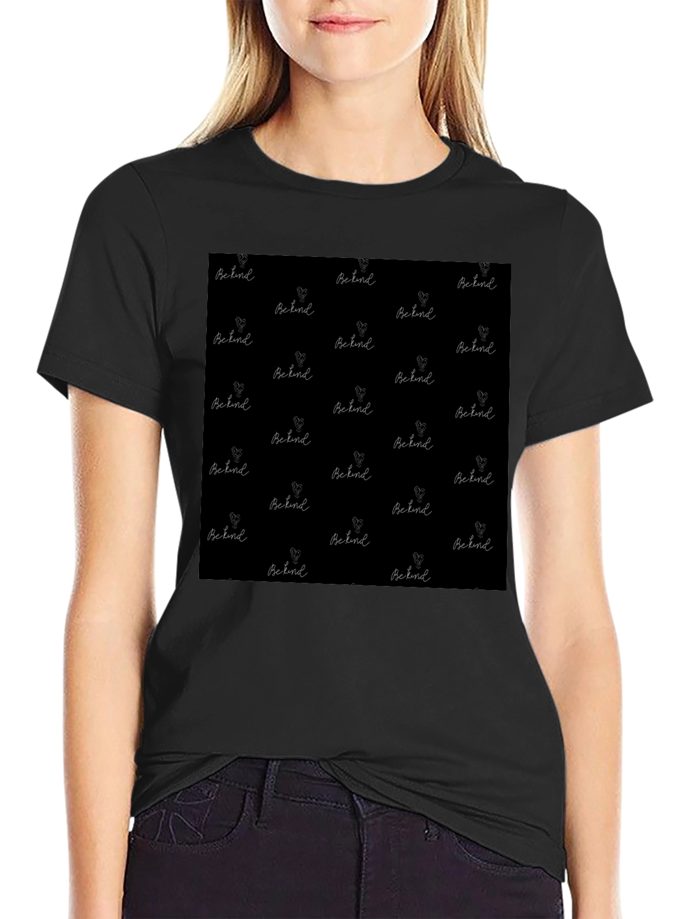 Be Kind Patterned T-Shirt