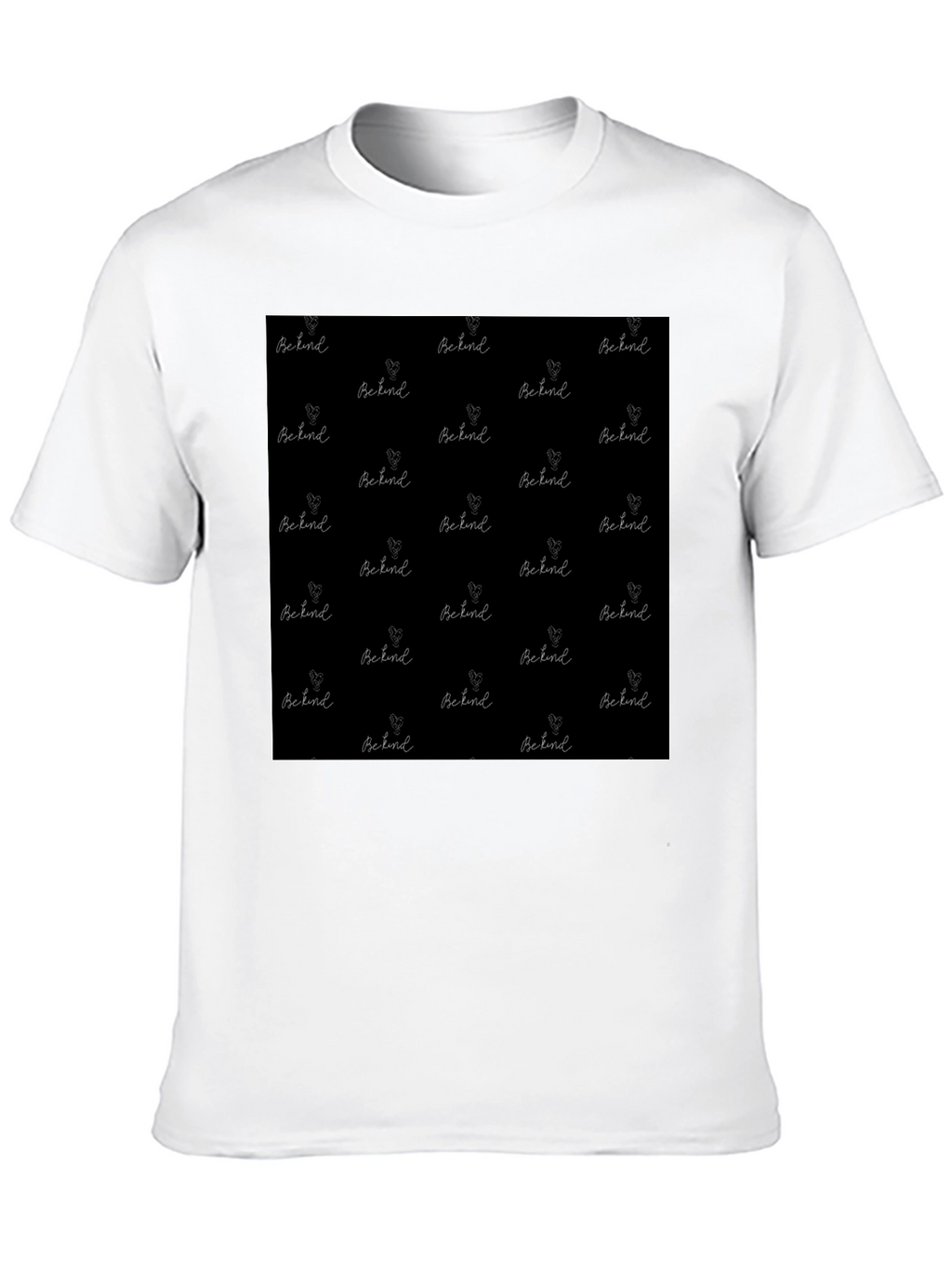 Be Kind Patterned T-Shirt