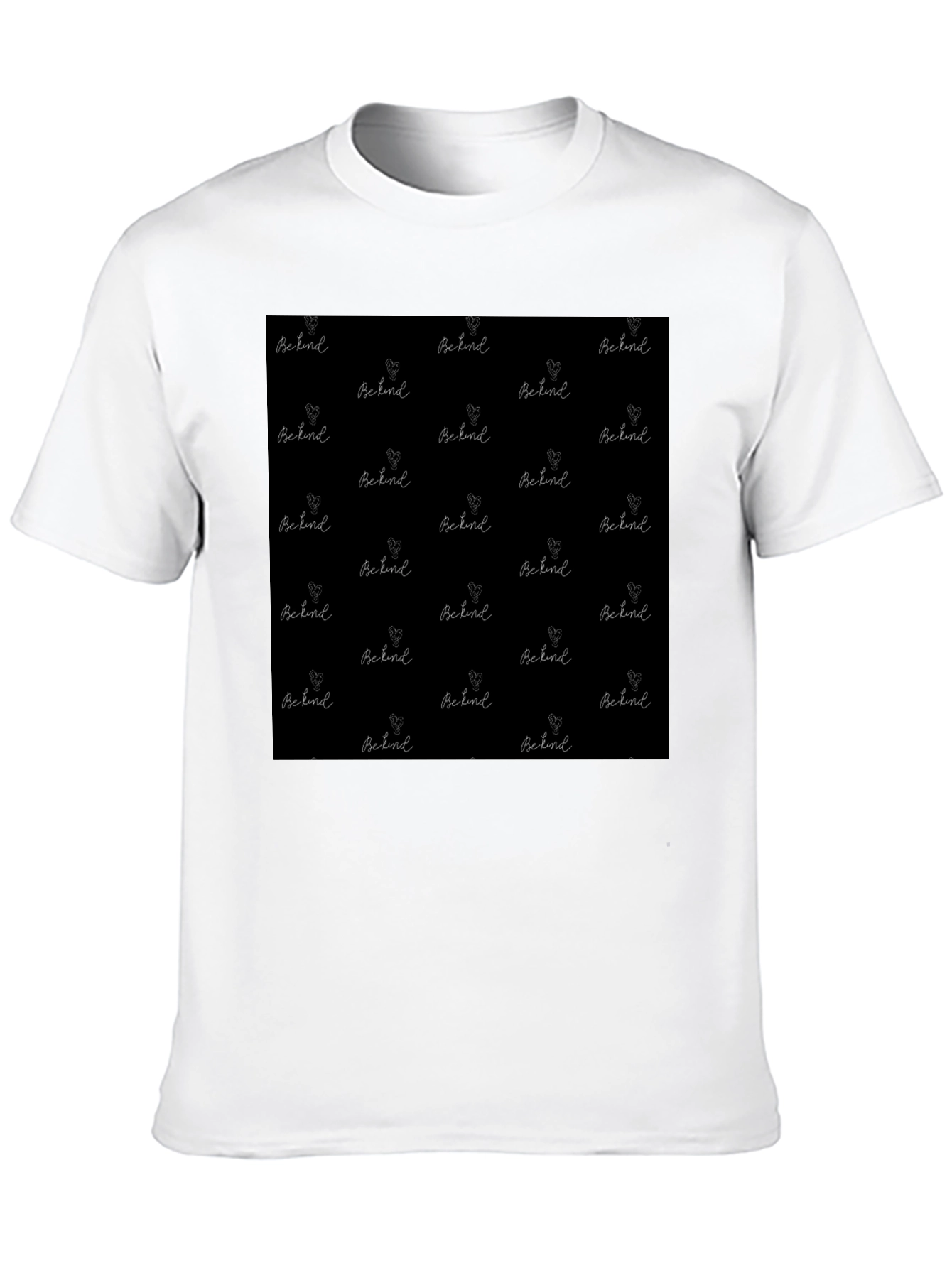 Be Kind Patterned T-Shirt