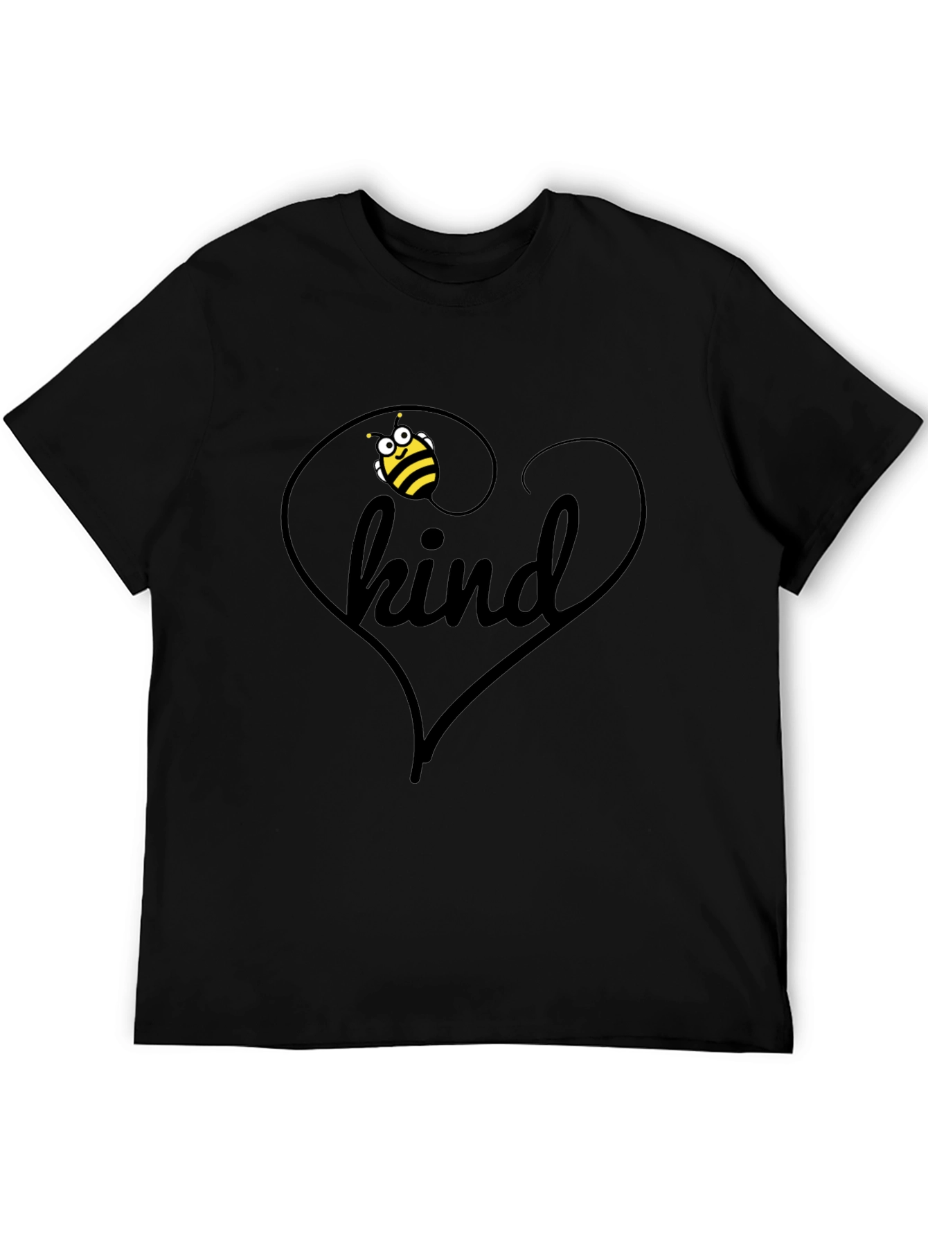 Be Kind Bee Heart T-Shirt - Soft Cotton Tee