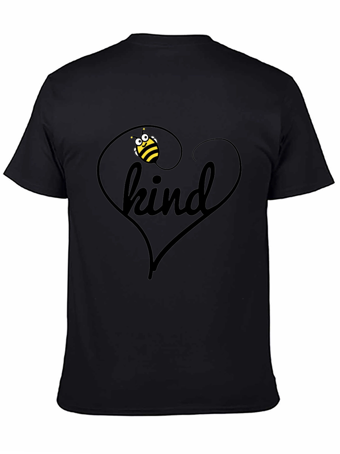 Be Kind Bee Heart T-Shirt - Soft Cotton Tee