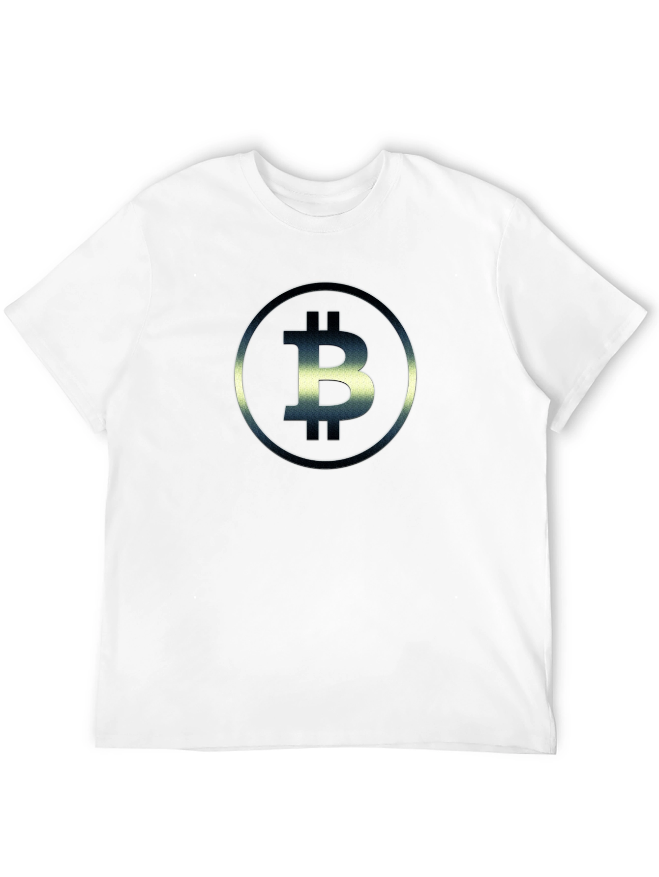 Bitcoin Logo Black T-Shirt - Crypto Currency Tee