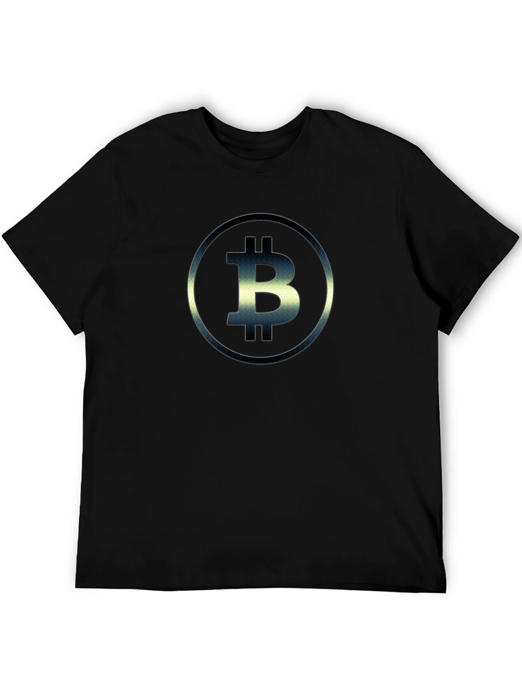 Bitcoin Logo Black T-Shirt - Crypto Currency Tee