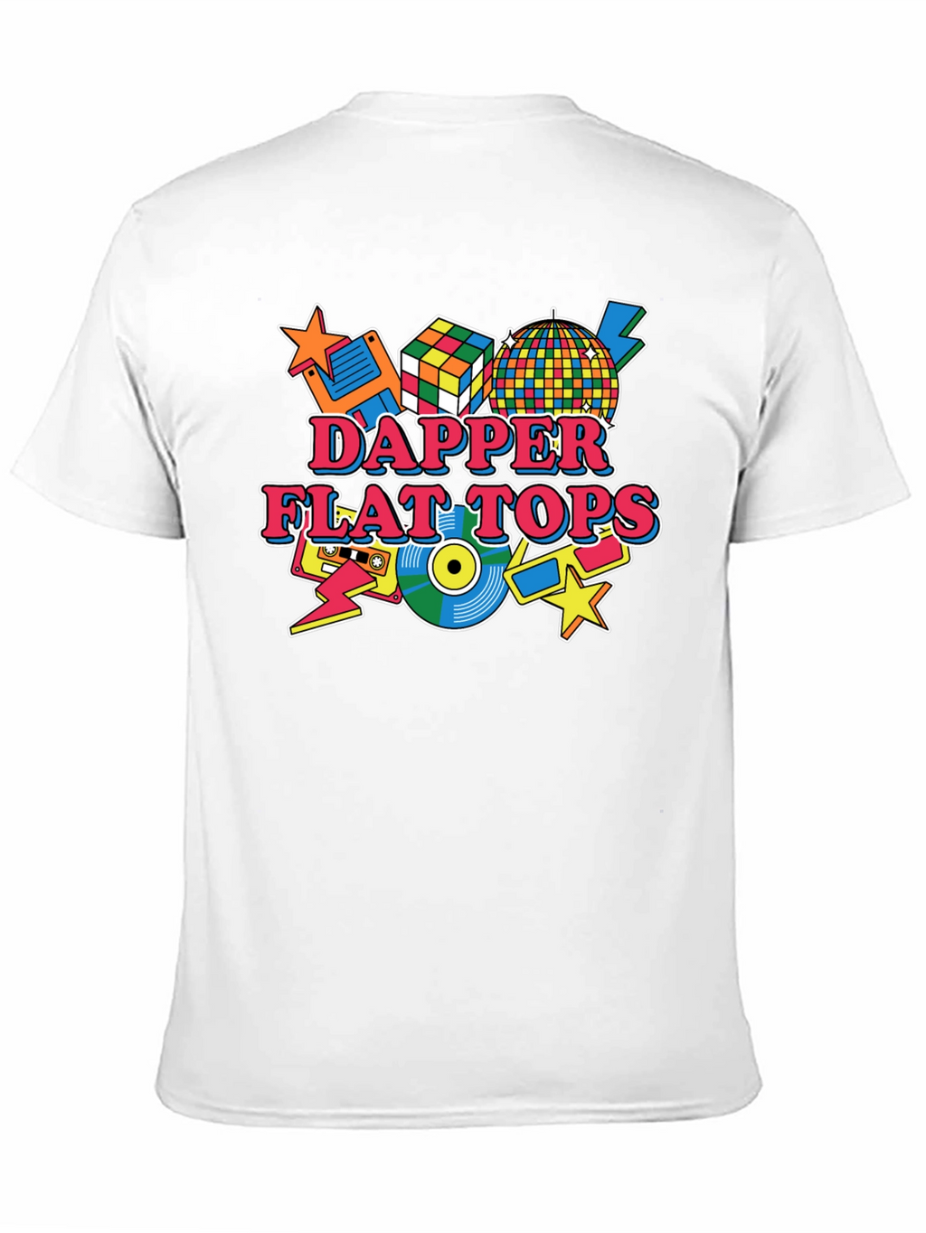 Dapper Flat Tops Retro Style Graphic Tee