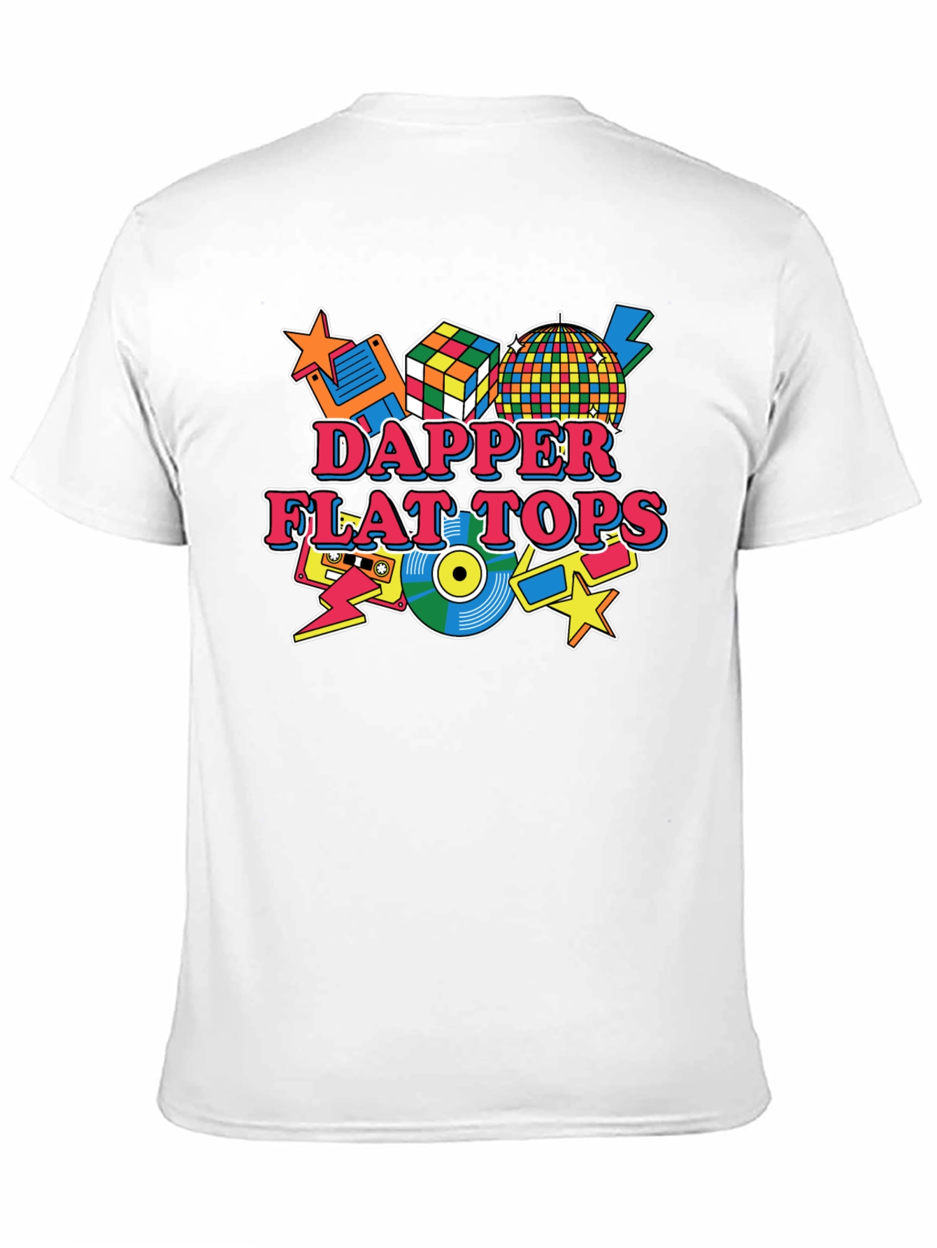 Dapper Flat Tops Retro Style Graphic Tee