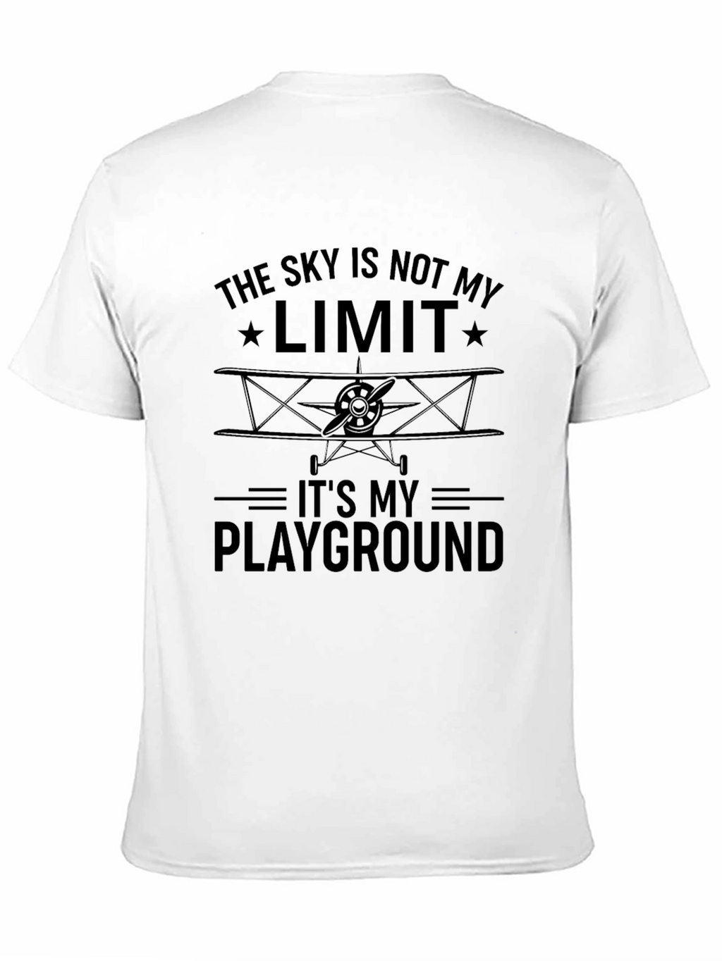 Sky is Not My Limit Airplane T-Shirt