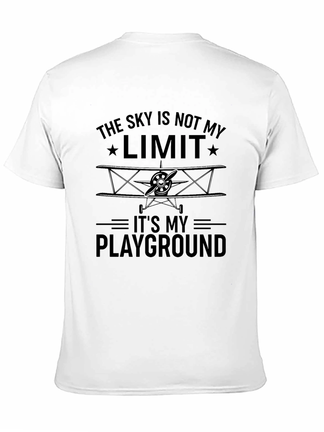 Sky is Not My Limit Airplane T-Shirt