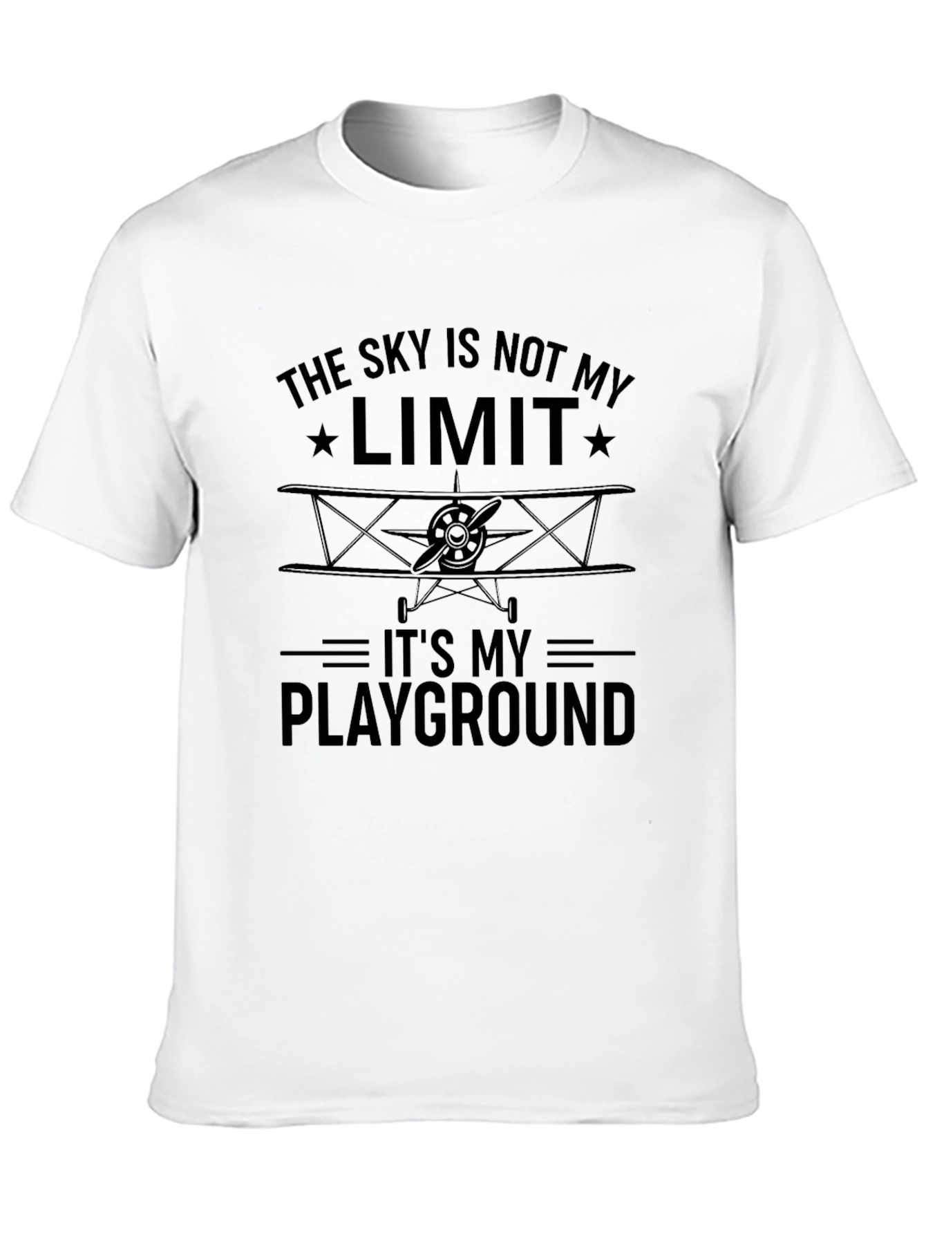 Sky is Not My Limit Airplane T-Shirt