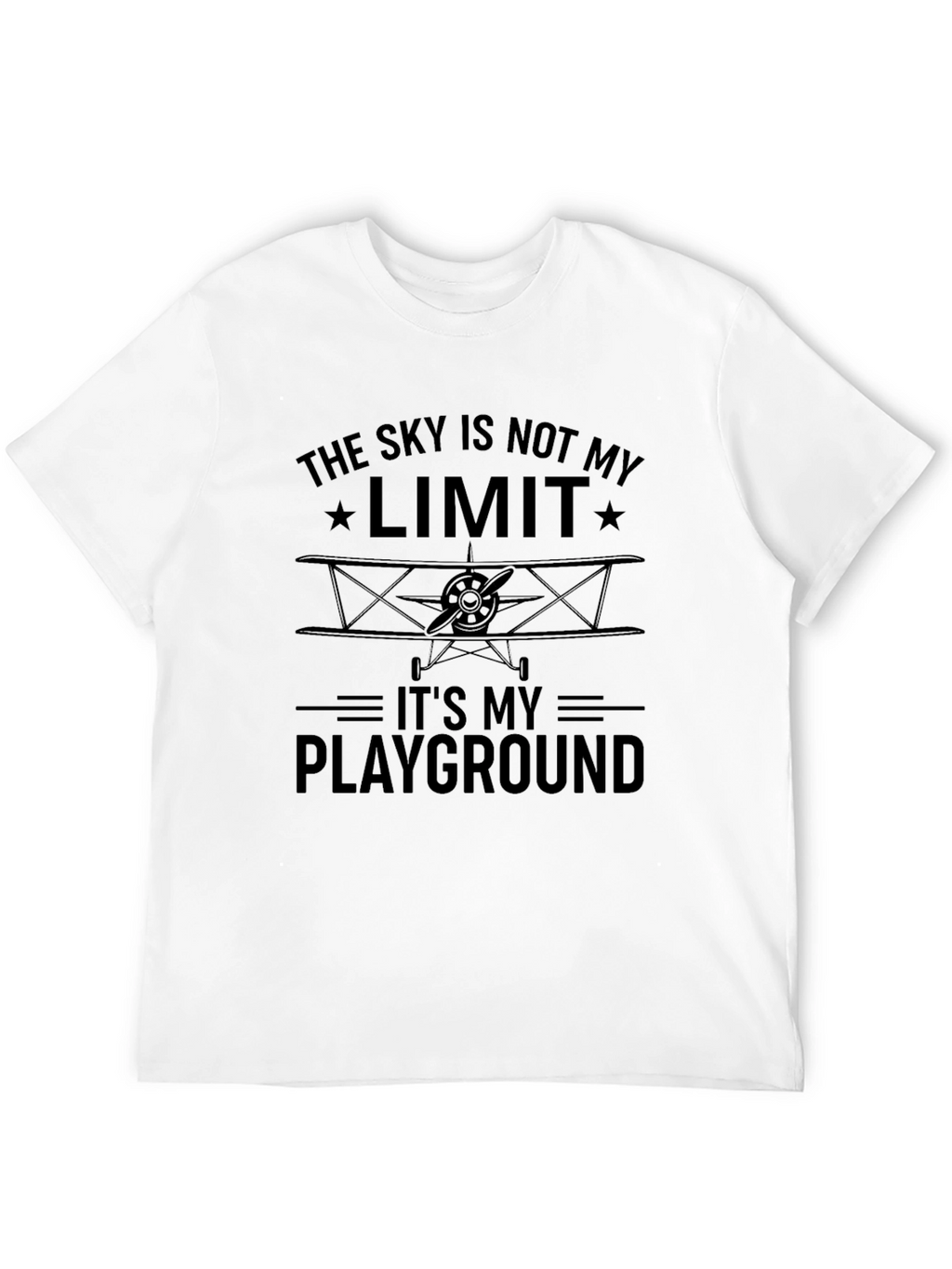 Sky is Not My Limit Airplane T-Shirt
