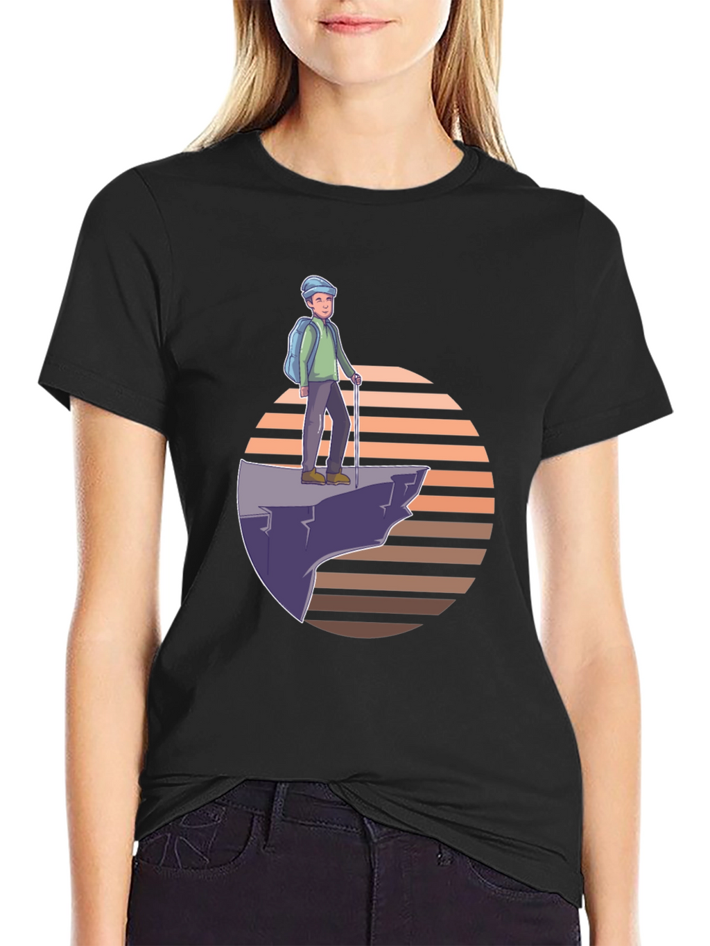 Hikers Sunset T-Shirt - Adventurers Tee