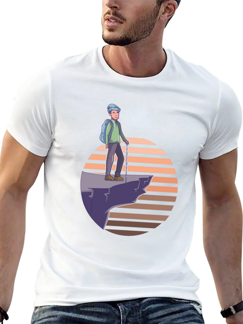 Hikers Sunset T-Shirt - Adventurers Tee