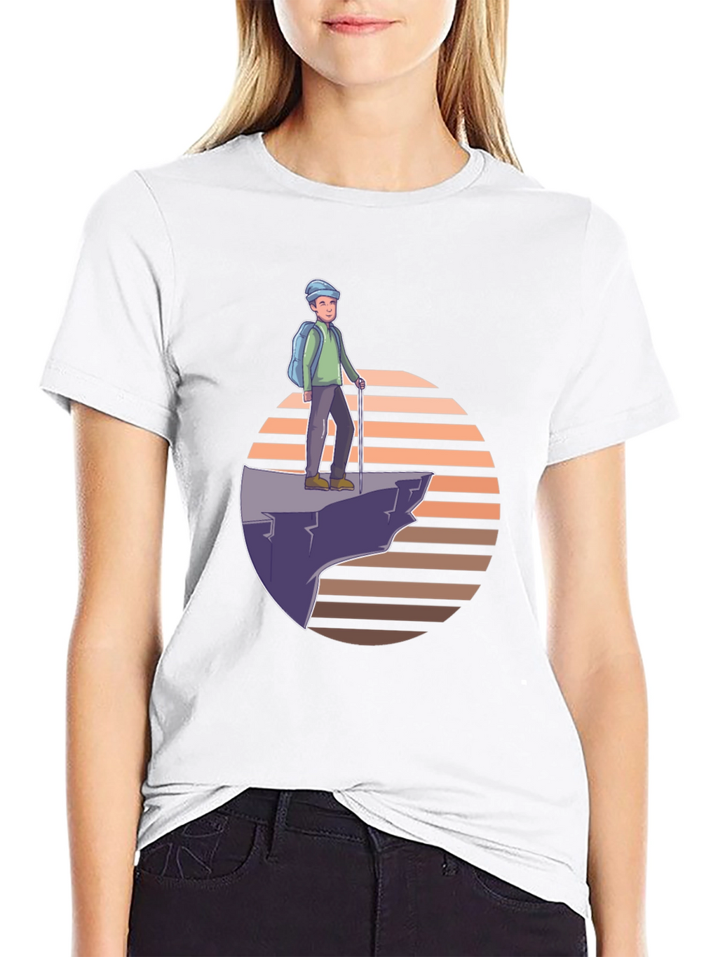 Hikers Sunset T-Shirt - Adventurers Tee