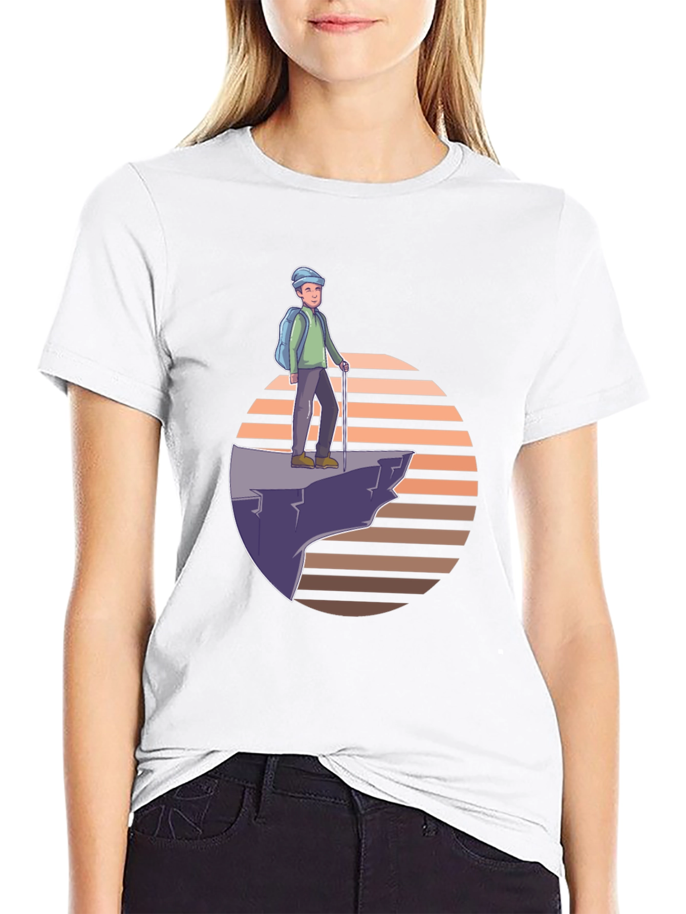 Hikers Sunset T-Shirt - Adventurers Tee
