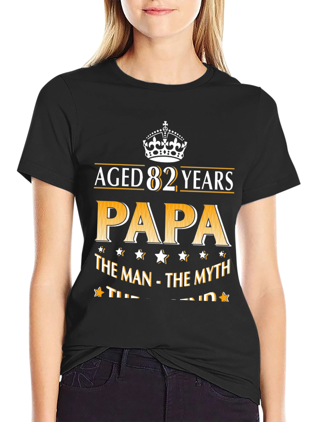 Aged 82 Years Papa T-Shirt