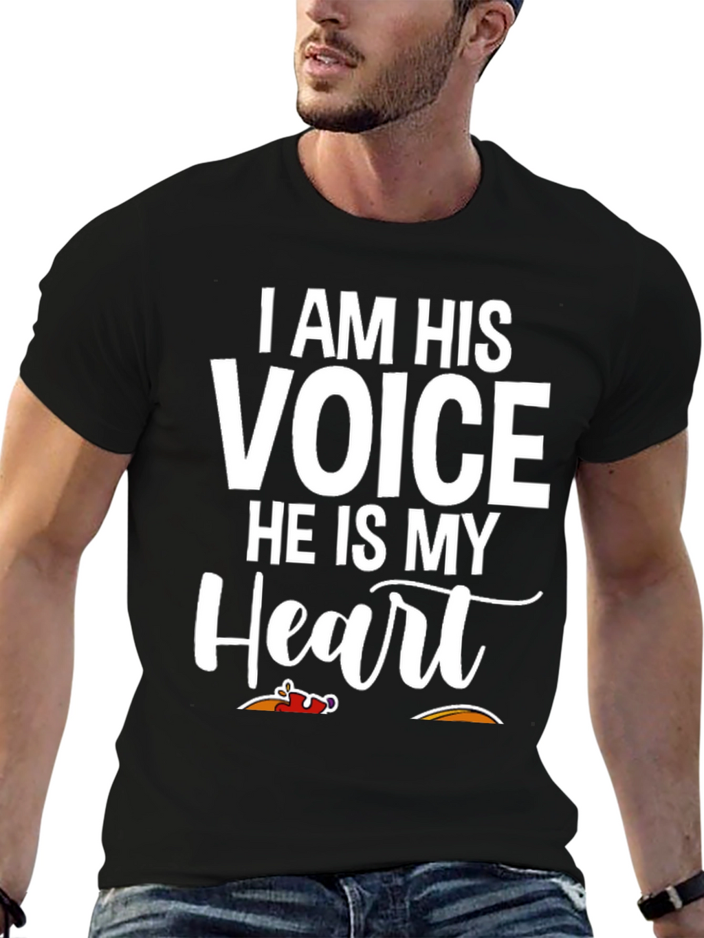 I Am His Voice Autism Awareness T-Shirt