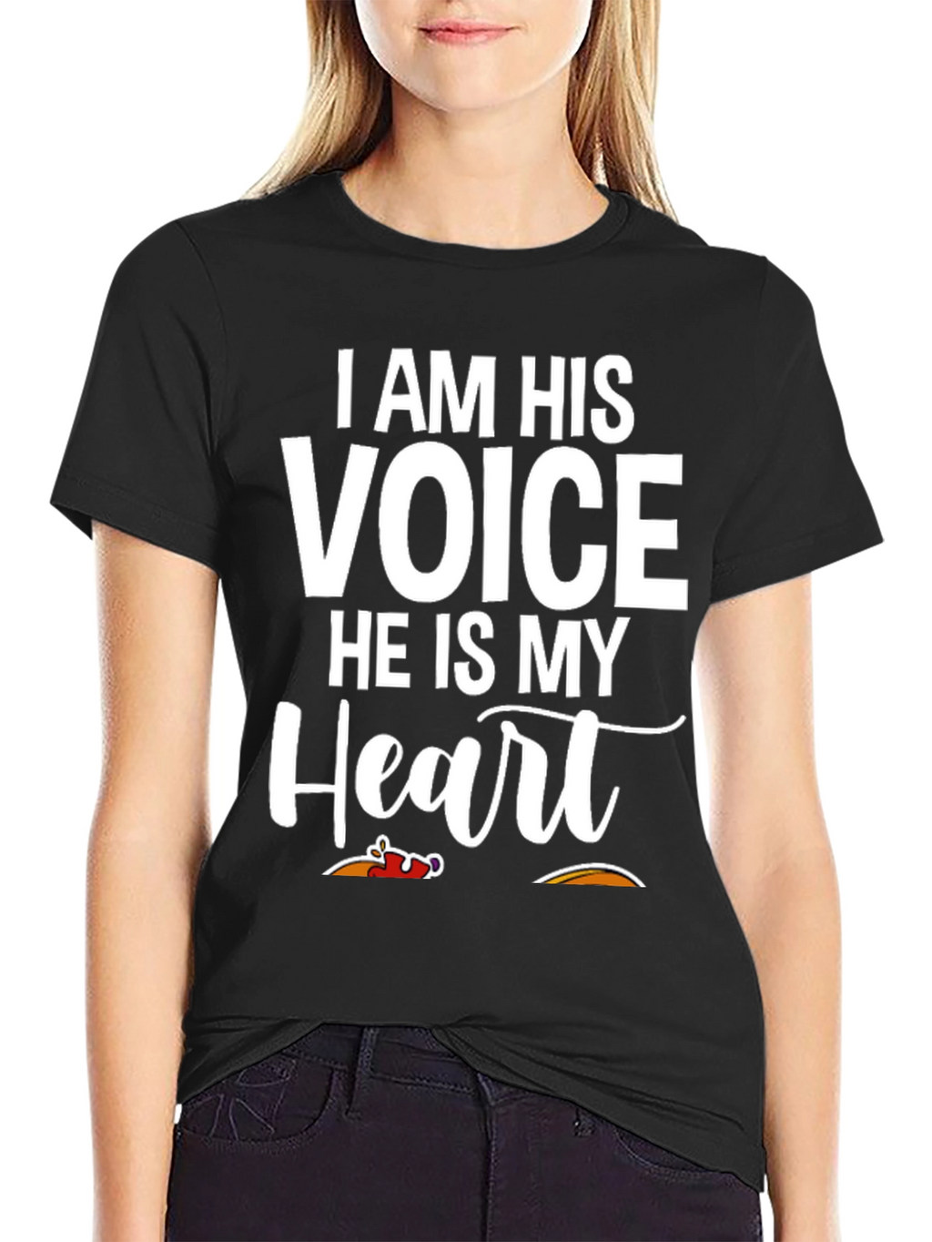 I Am His Voice Autism Awareness T-Shirt
