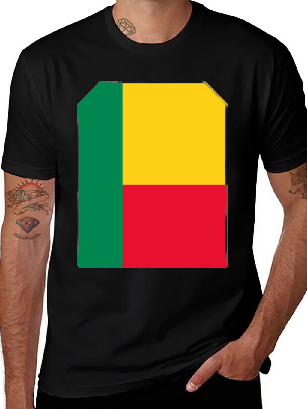 Benin Flag T-Shirt - Patriotic Tee