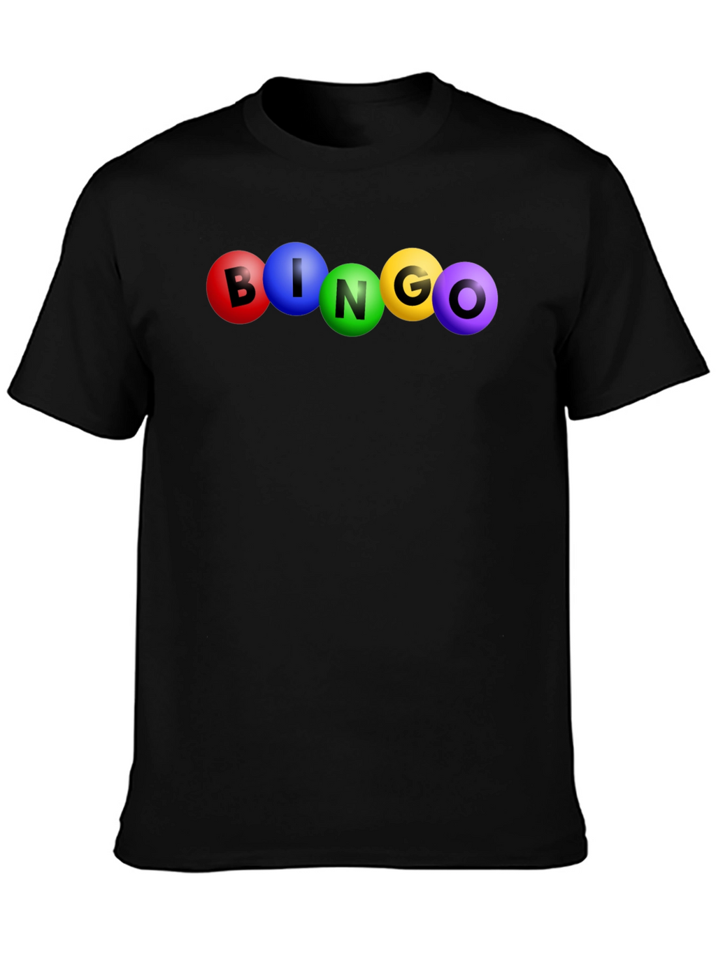 Bingo Balls T-Shirt Fun Game