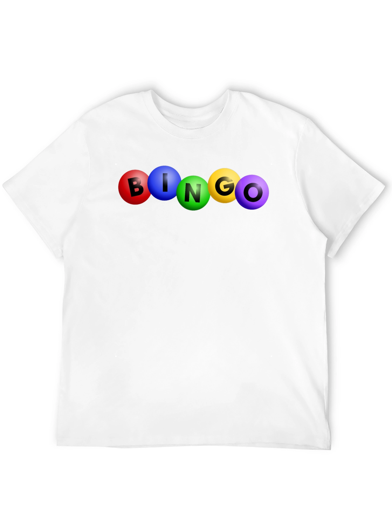 Bingo Balls T-Shirt Fun Game