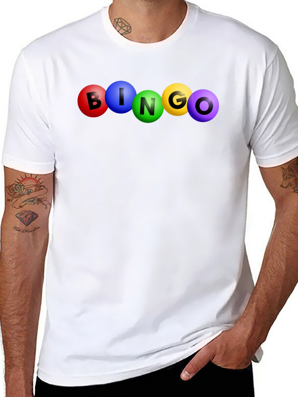 Bingo Balls T-Shirt Fun Game