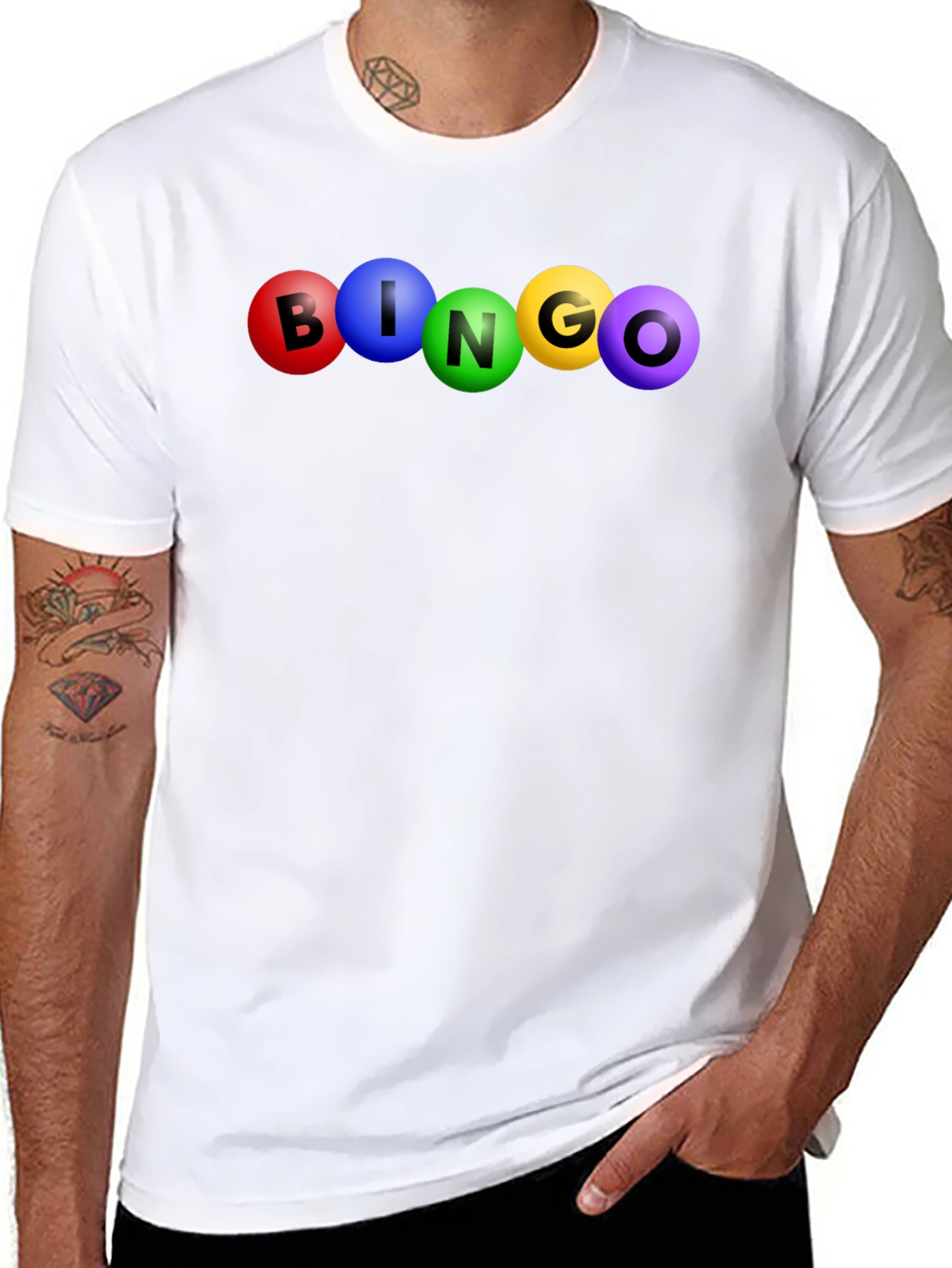 Bingo Balls T-Shirt Fun Game