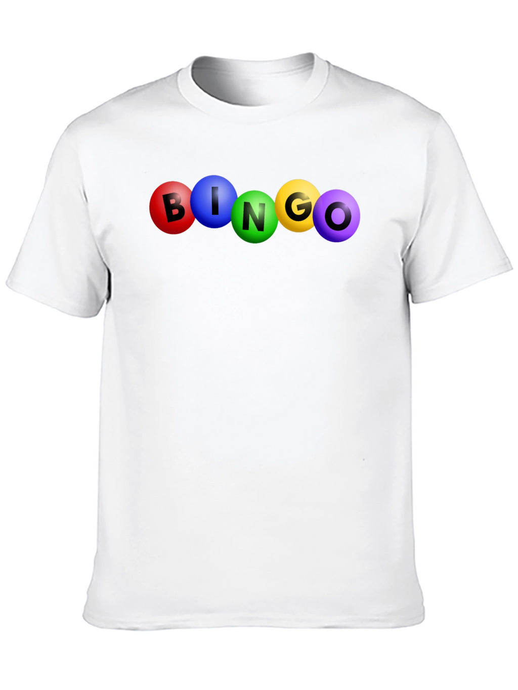 Bingo Balls T-Shirt Fun Game