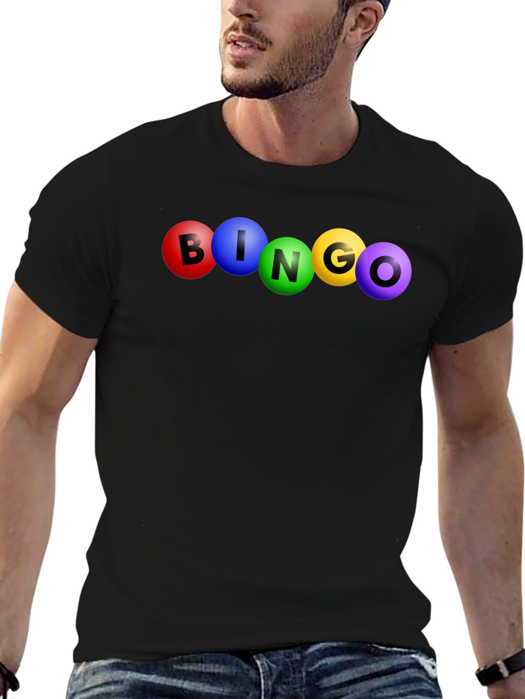 Bingo Balls T-Shirt Fun Game