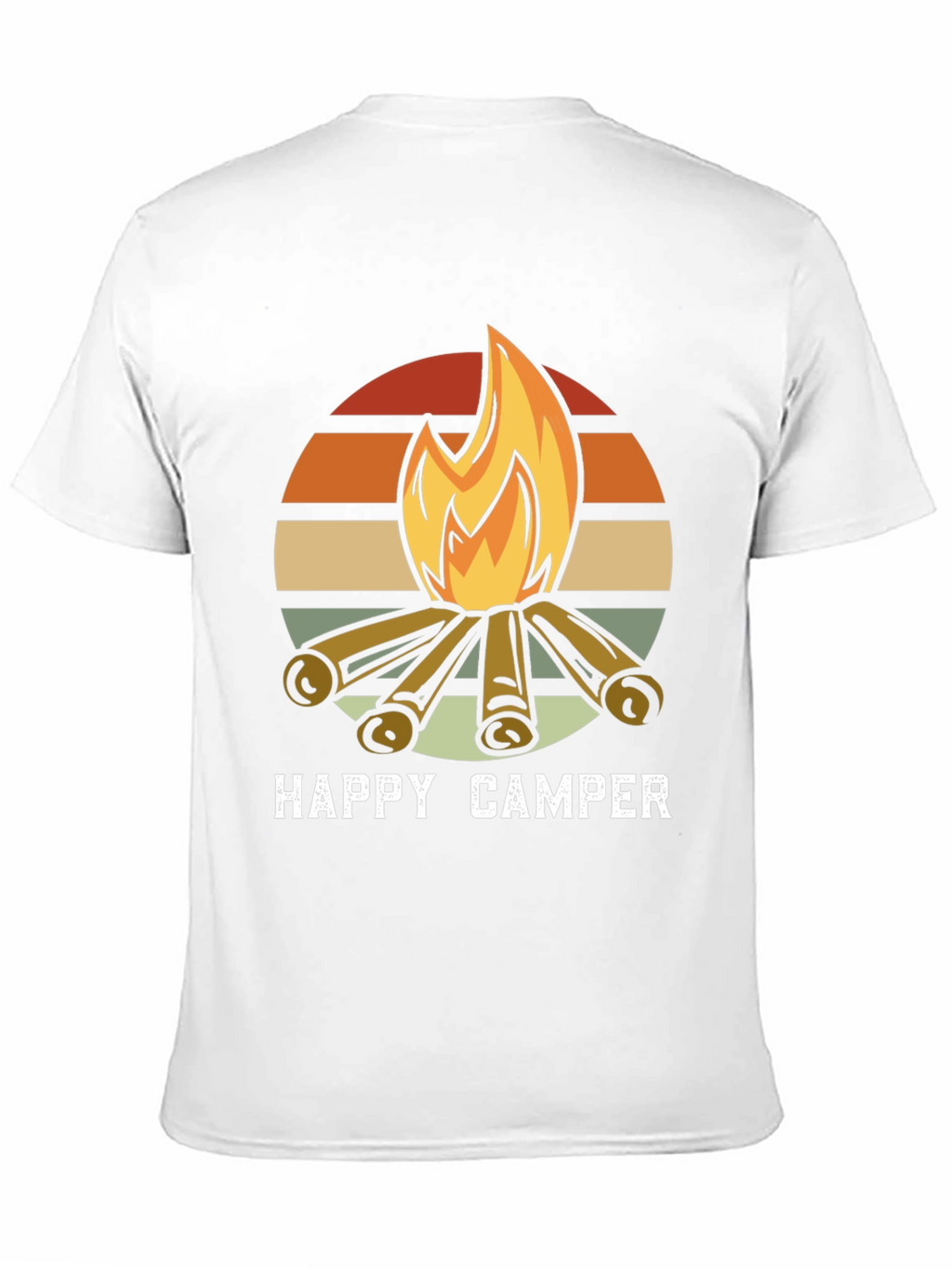 Happy Camper Retro Graphic Tee