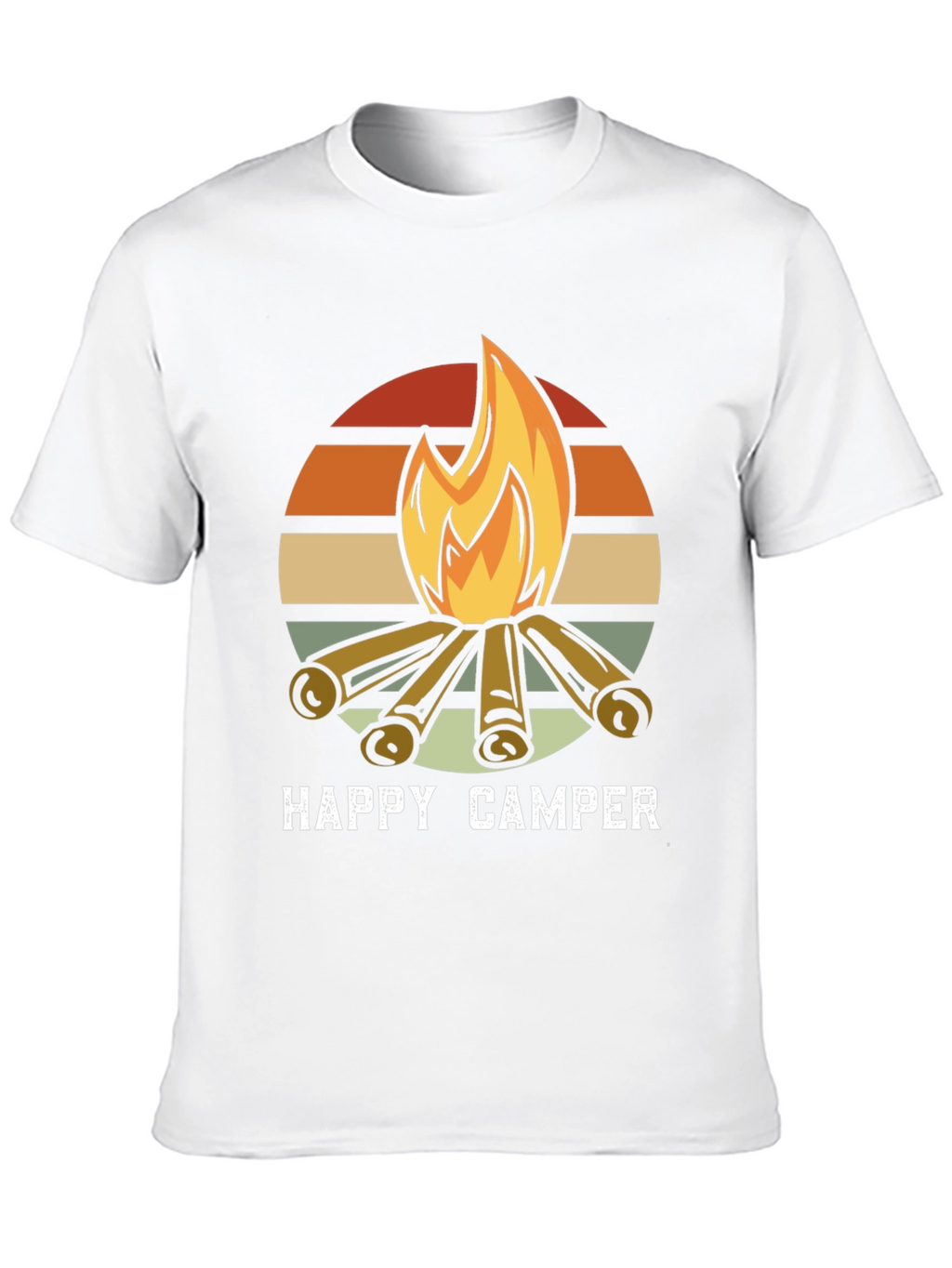 Happy Camper Retro Graphic Tee