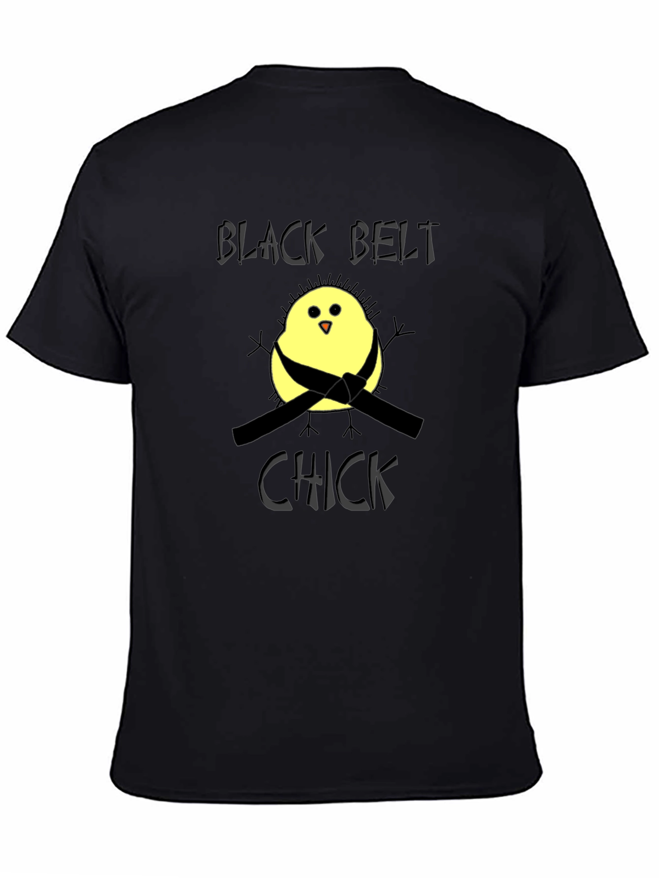 Black Belt Chick T-Shirt - Martial Arts Humor