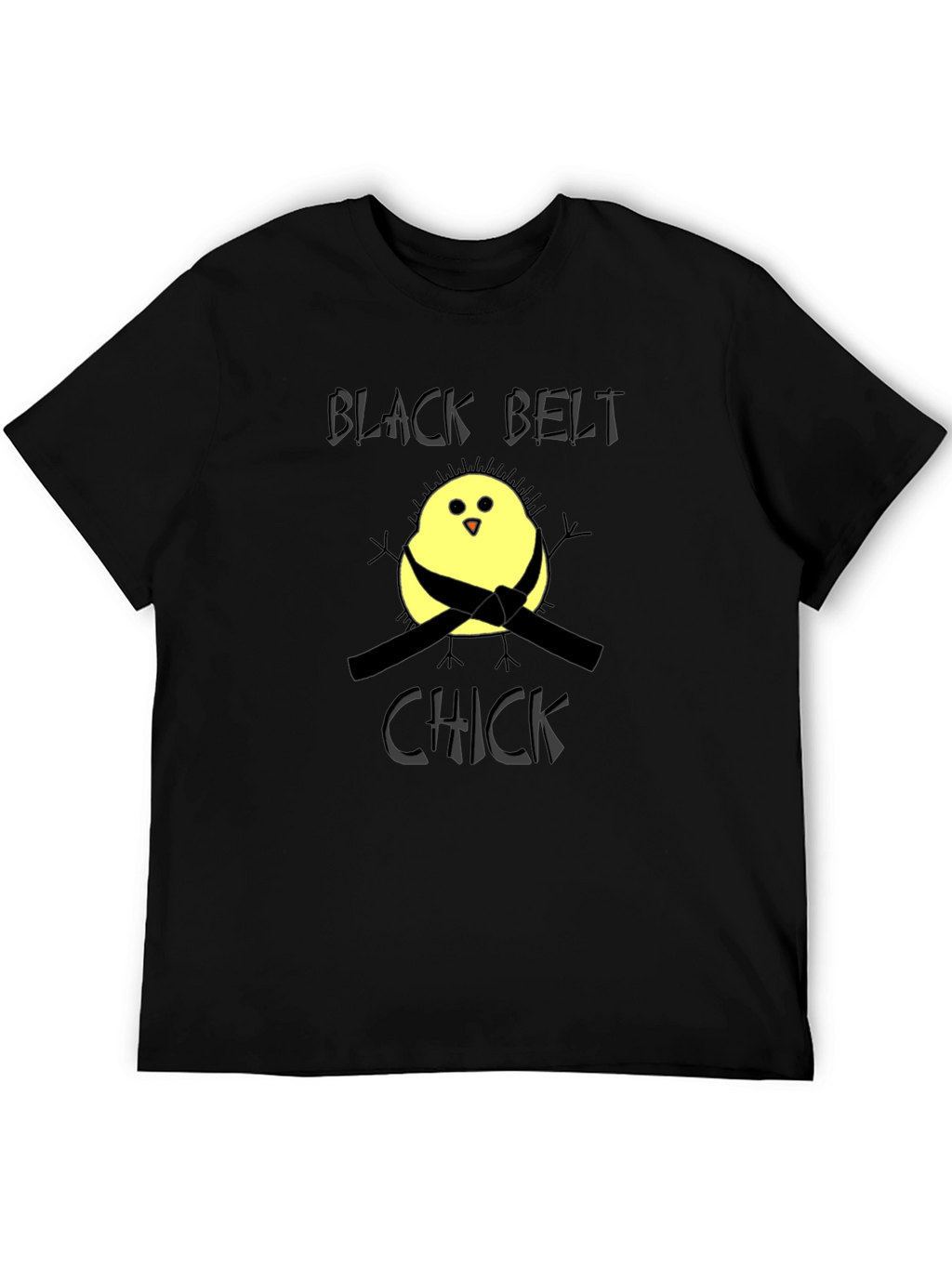 Black Belt Chick T-Shirt - Martial Arts Humor