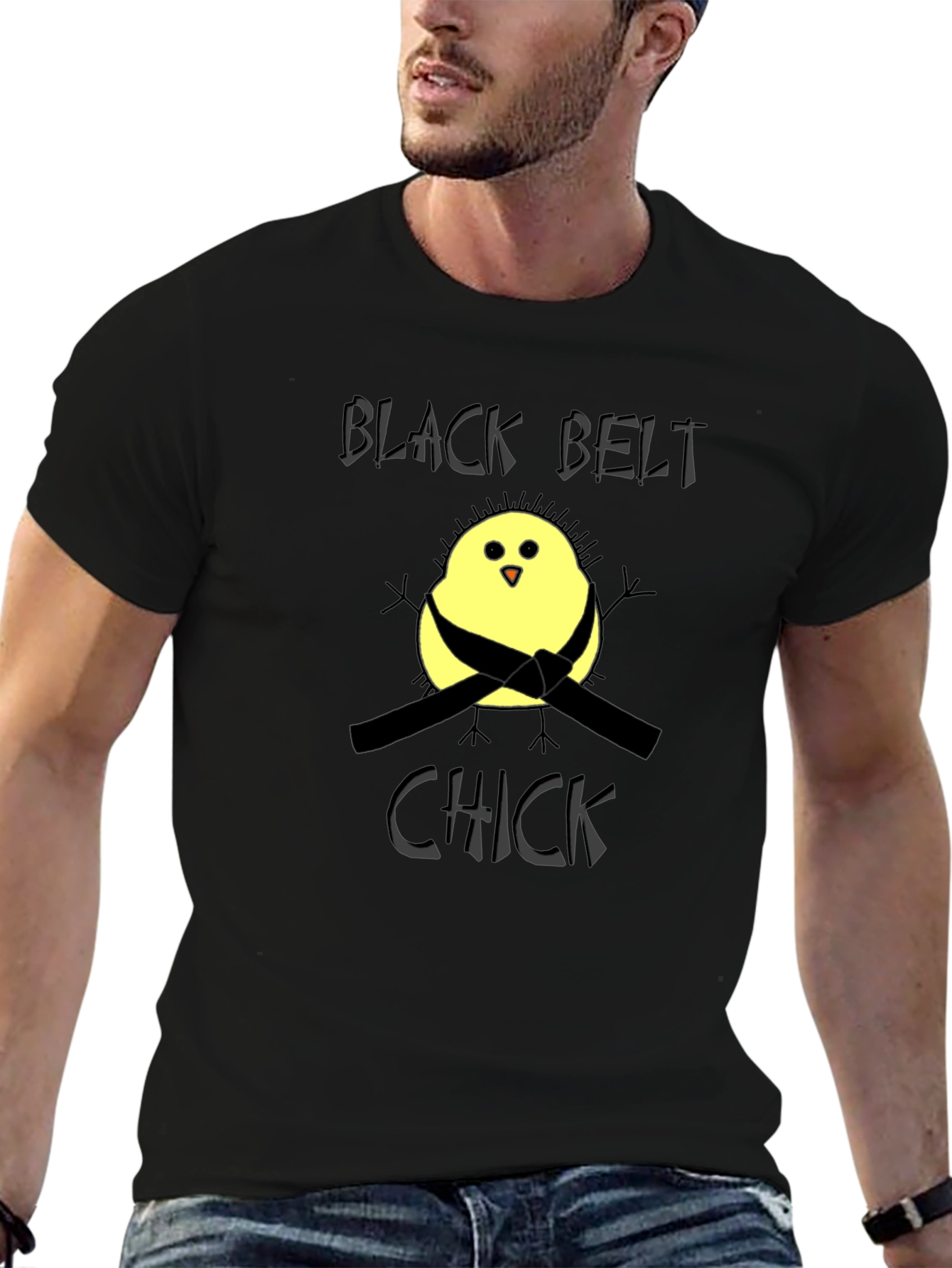 Black Belt Chick T-Shirt - Martial Arts Humor